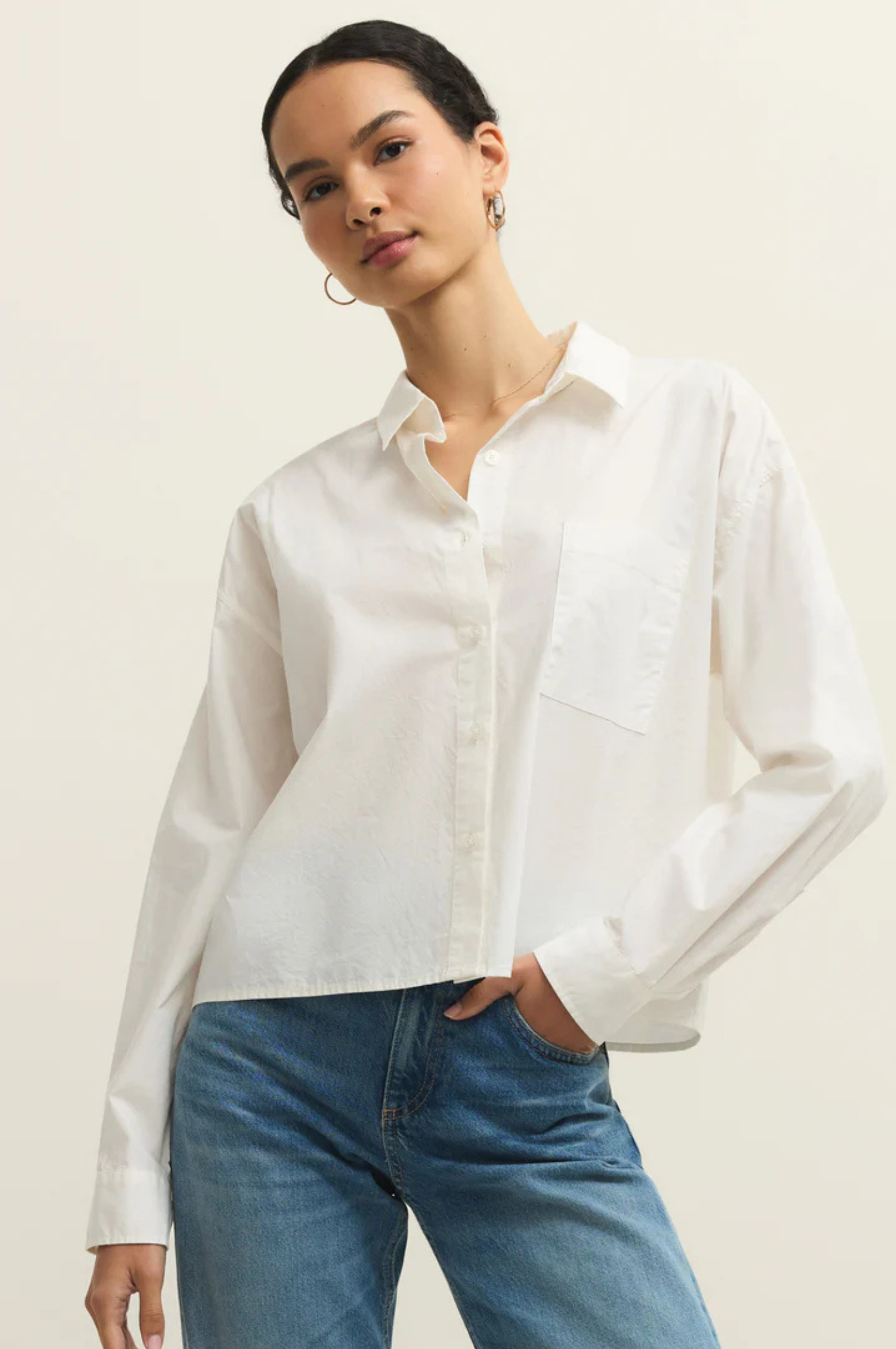 Lisette Poplin Top