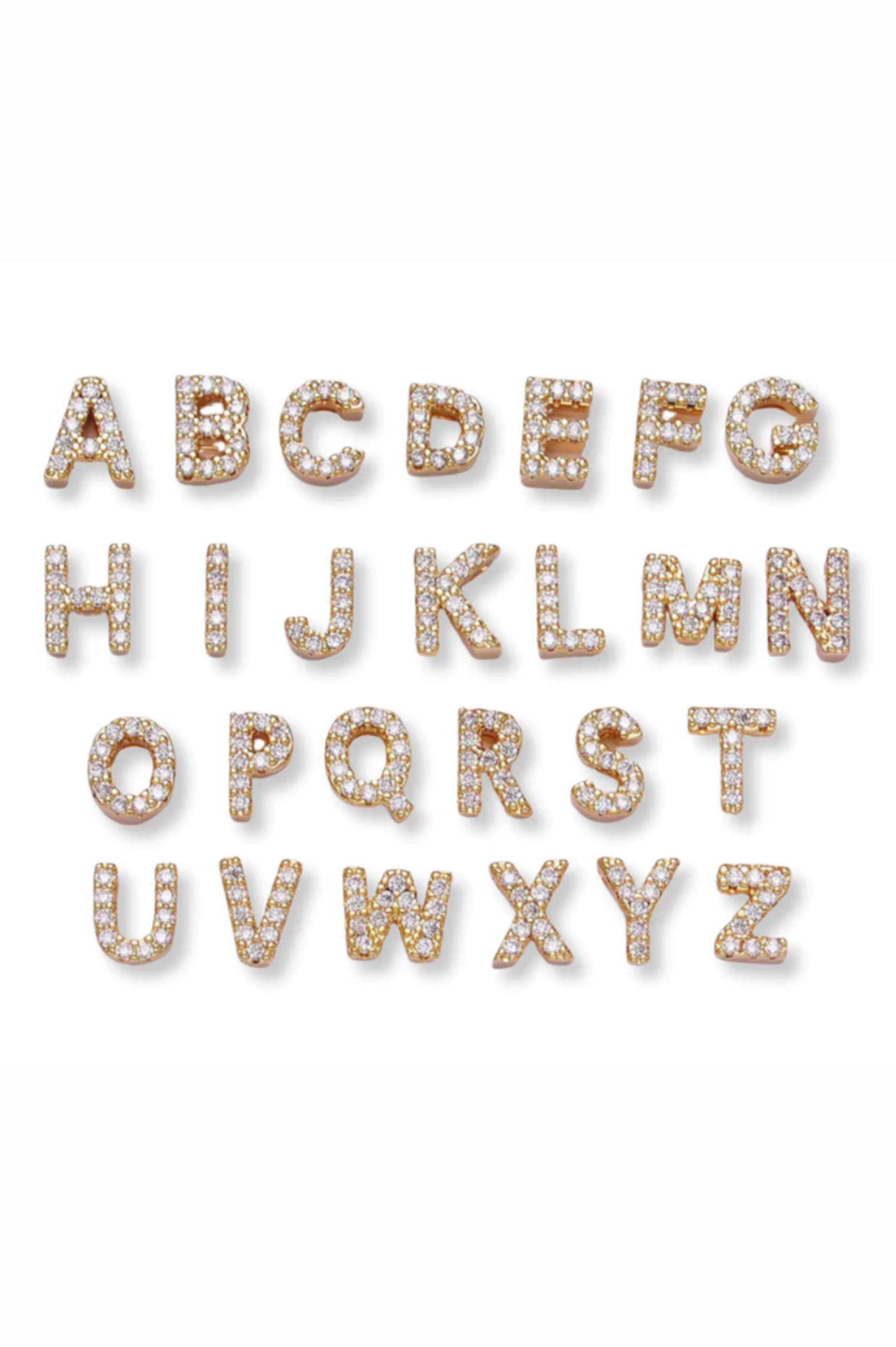 Lux Initial Charms- Initial Bar
