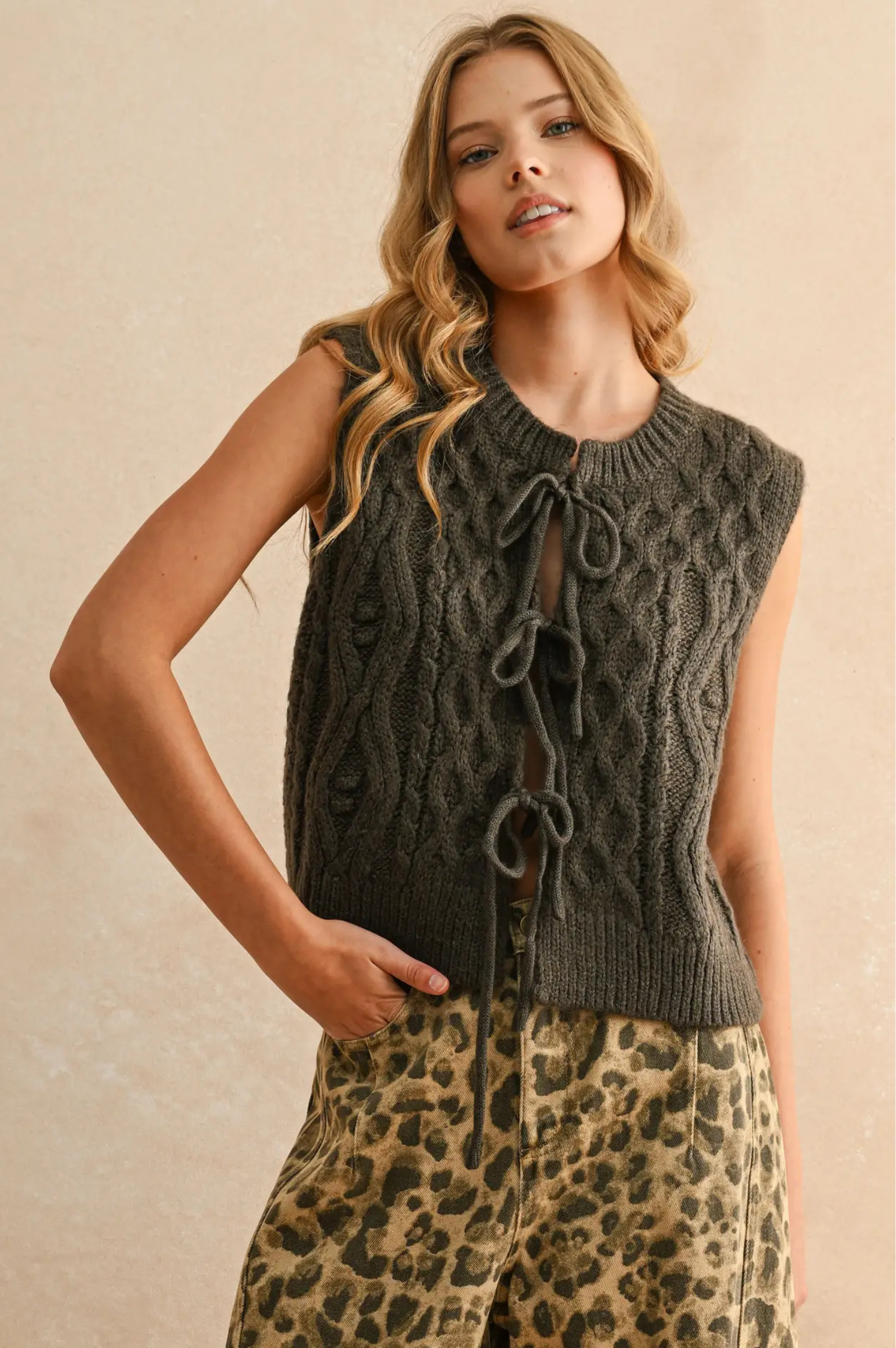 Heather Sweater Vest