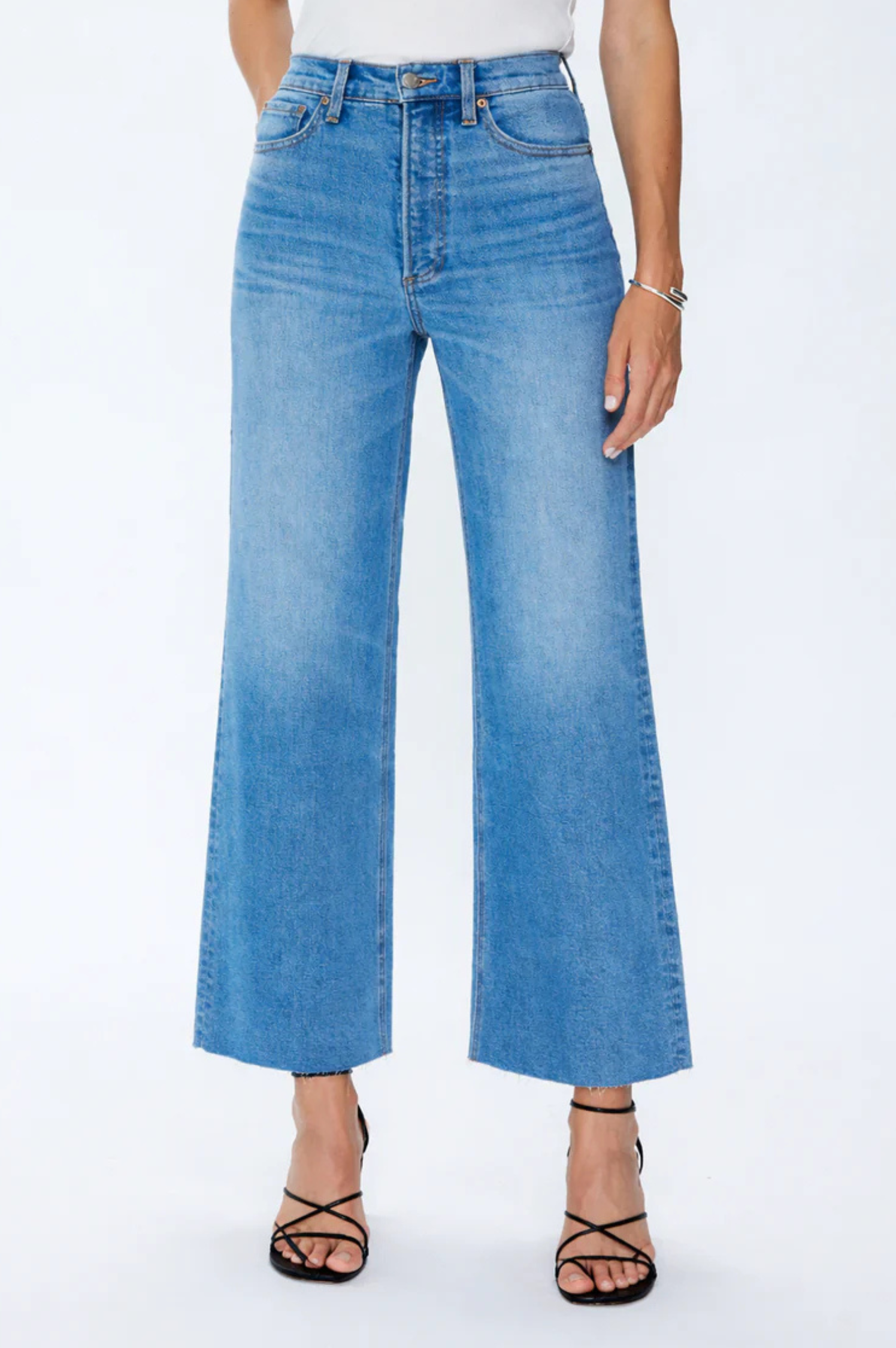 Lana Crop High Rise Ultra Wide Leg - Wild Heart