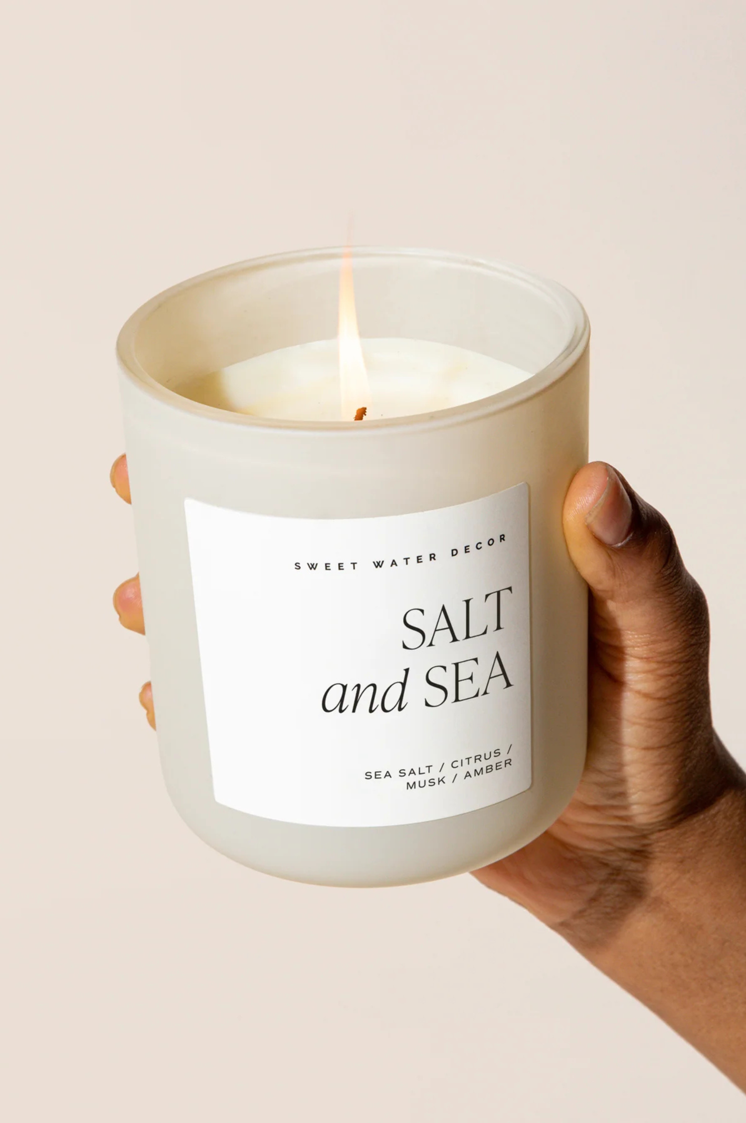 Salt and Sea- 15 oz Candle
