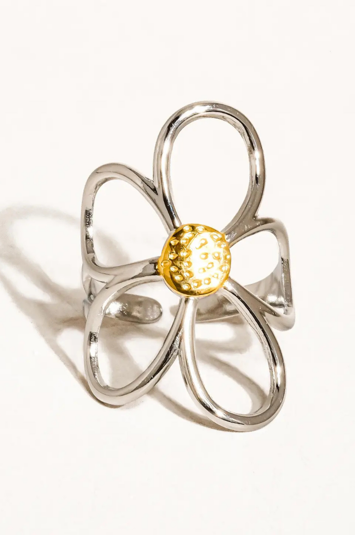 Isolde Large Floral Ring