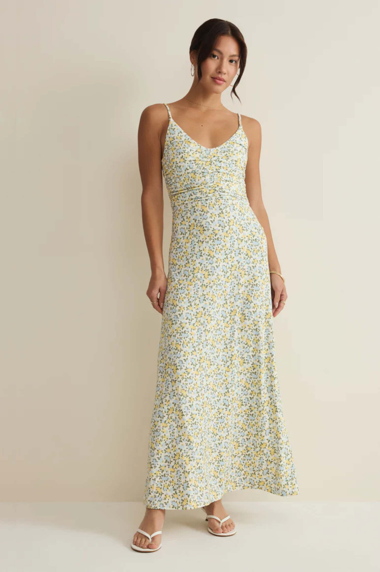 Faya Idra Ditsy Maxi Dress