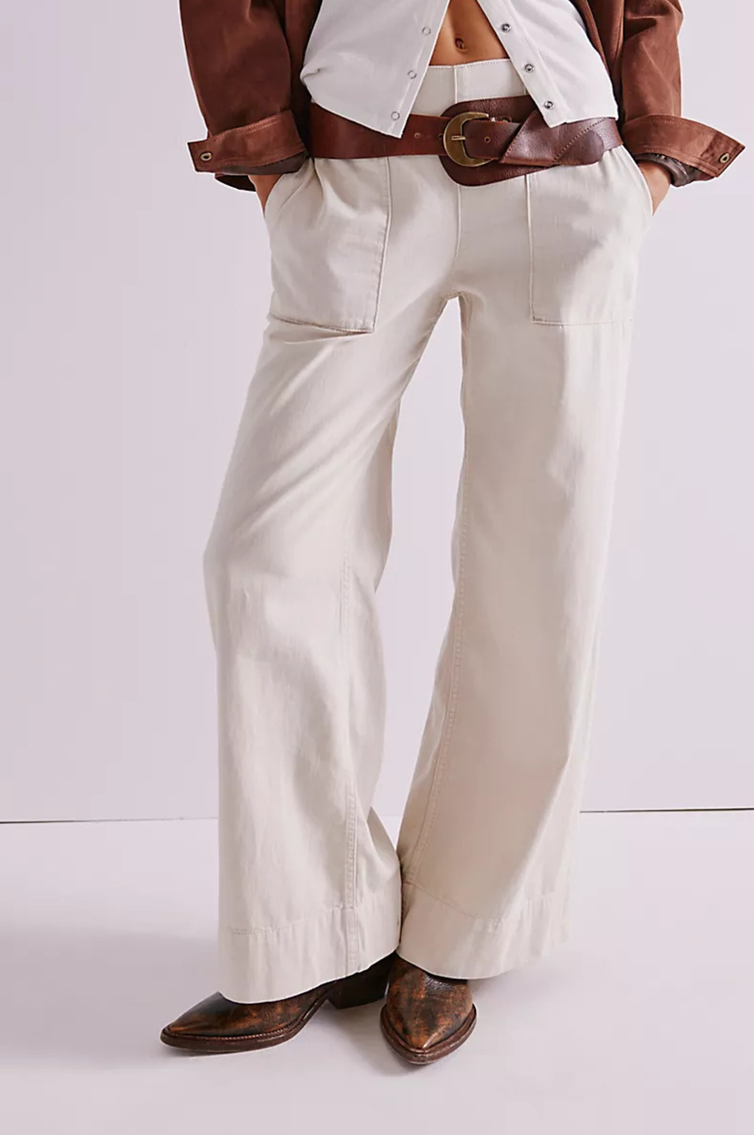 Breezy Denim Pull-On Jeans