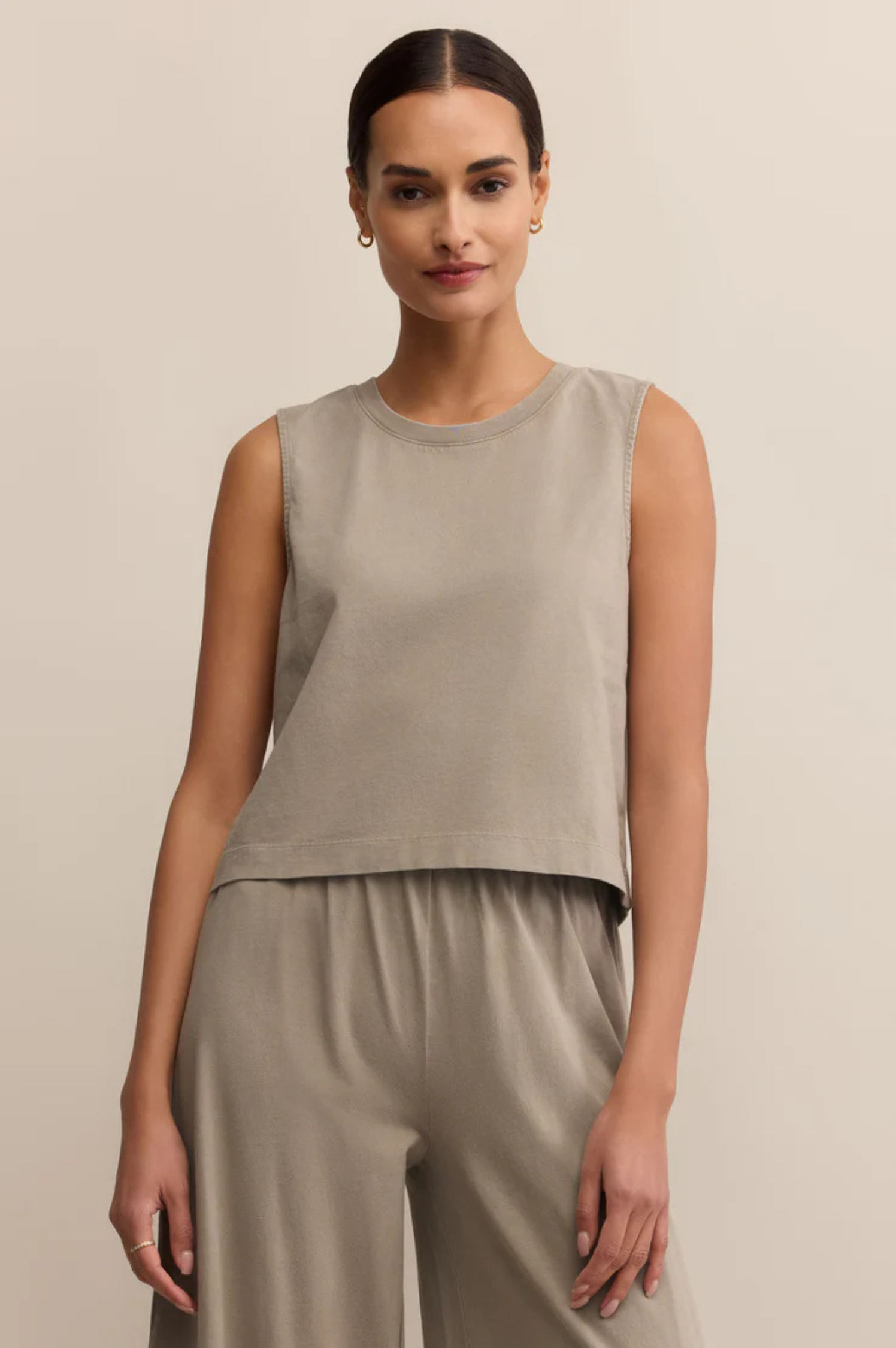 Sloane Cotton Jersey Tank