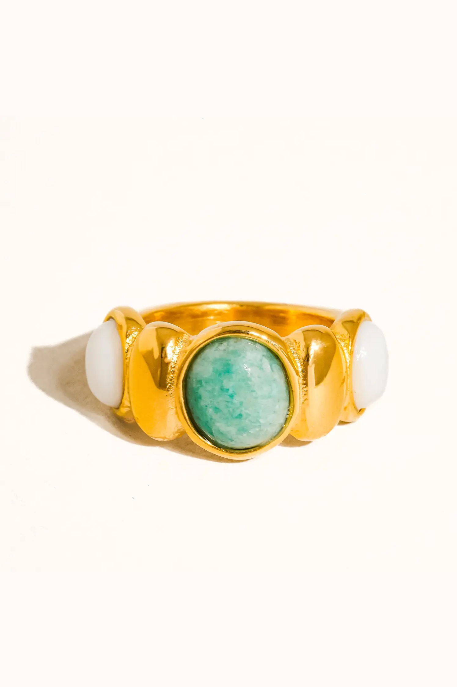 Laurent Natural Stone Ring