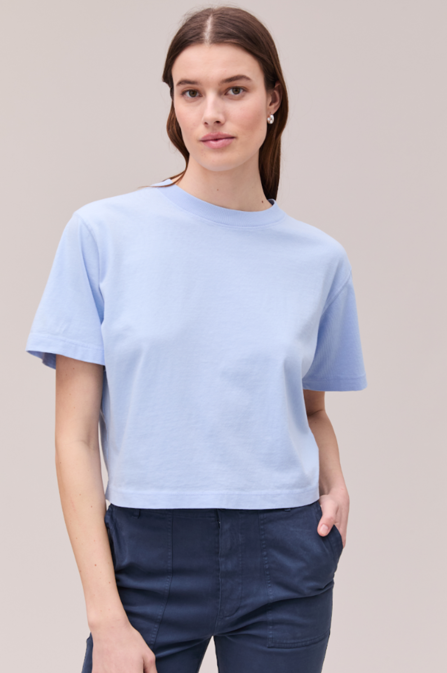 Relaxed Crop Tee