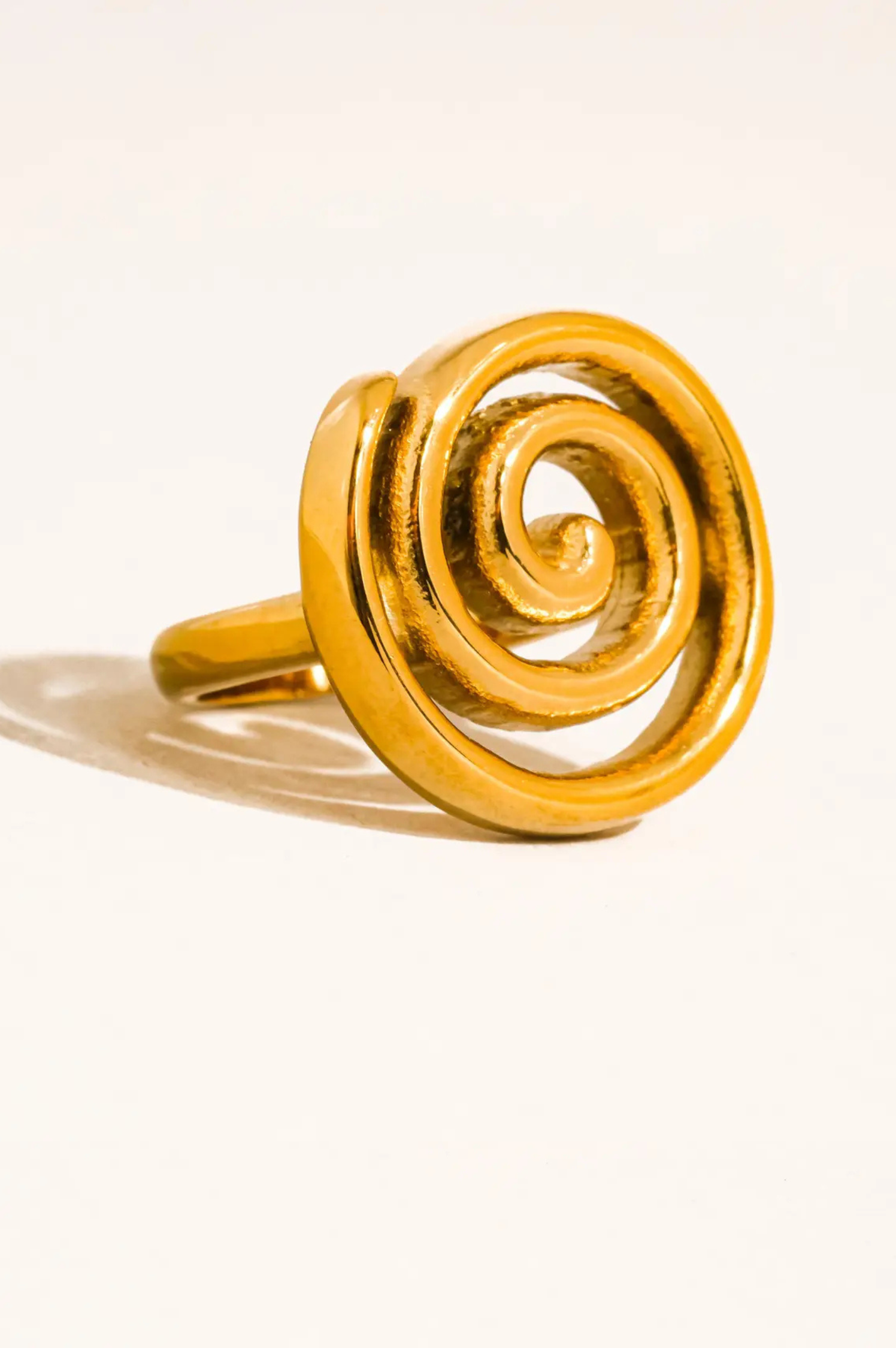 Orlisse Spiral Statement Ring