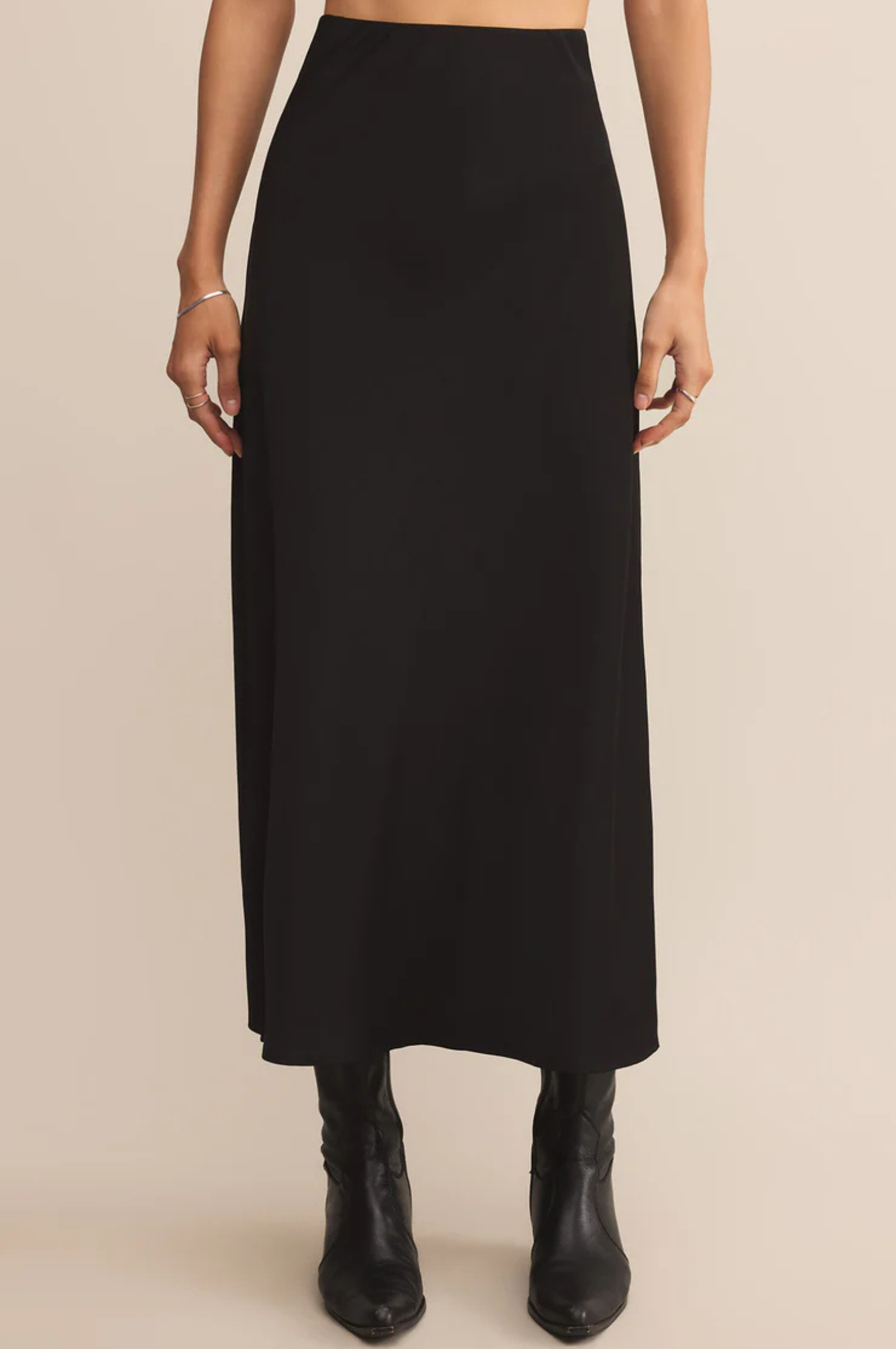 Izabel Luxe Satin Skirt