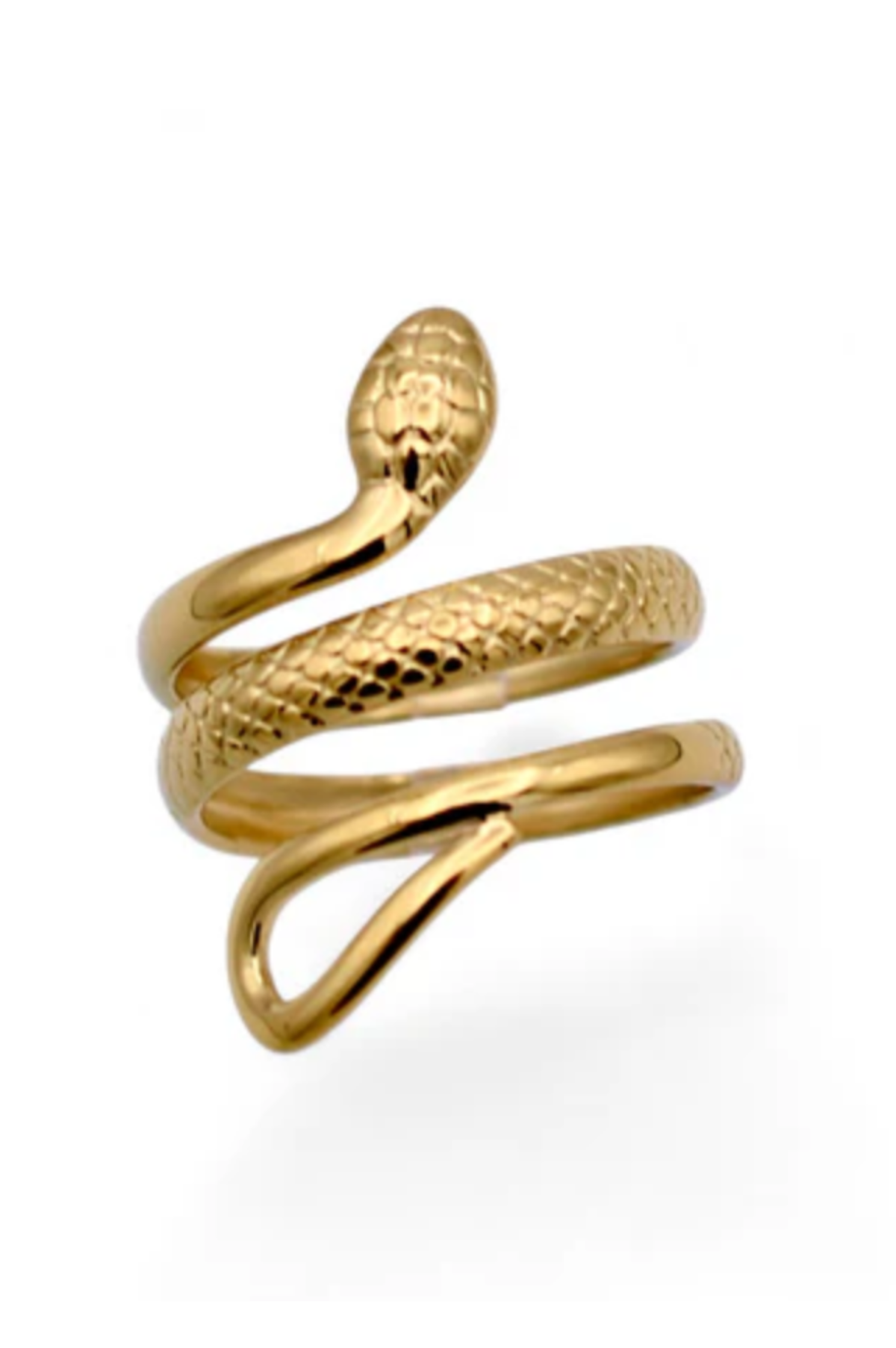 Twist of Fate Snake Ring