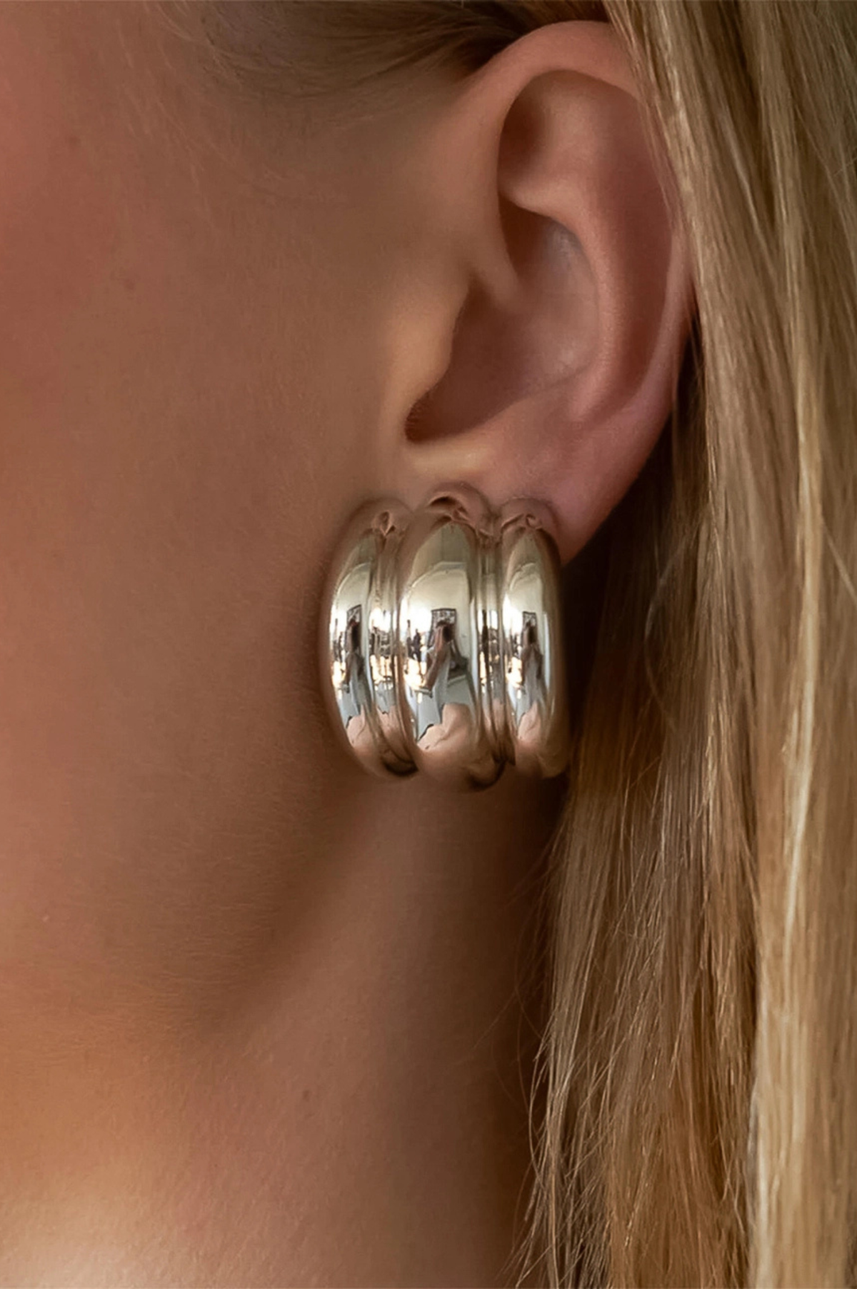 Colton Layered Spiral Earring
