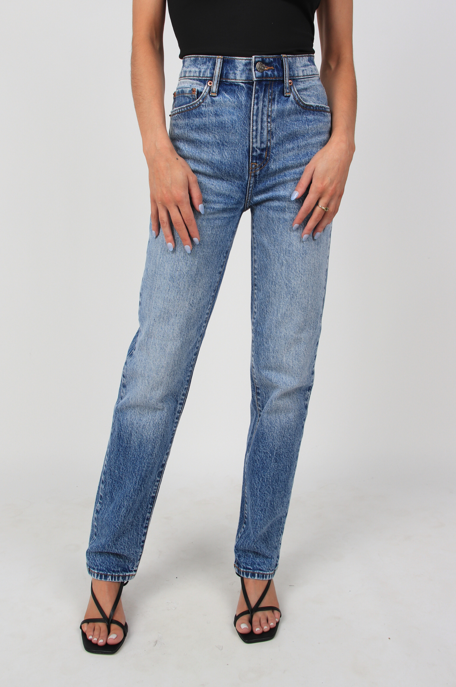 Smarty Pants High Rise Slim Straight