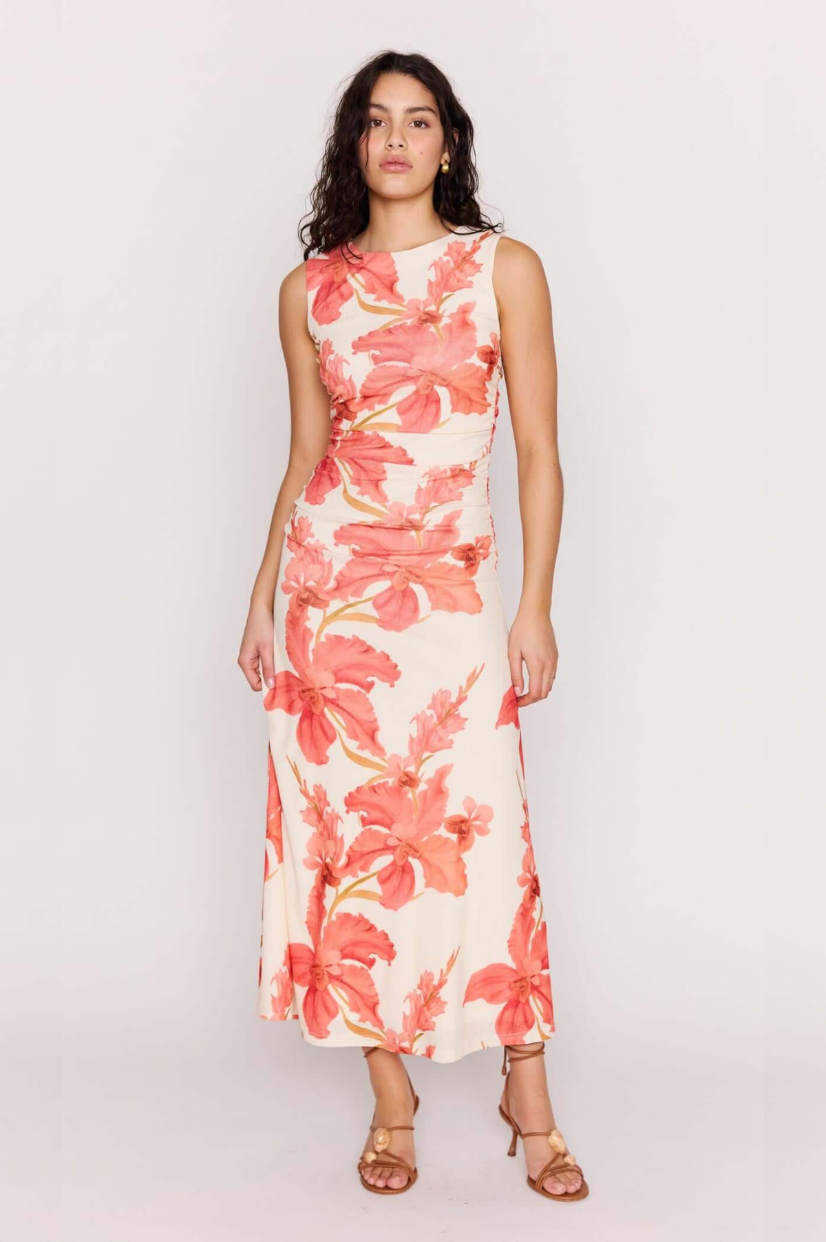 Isla Mesh Midi Dress