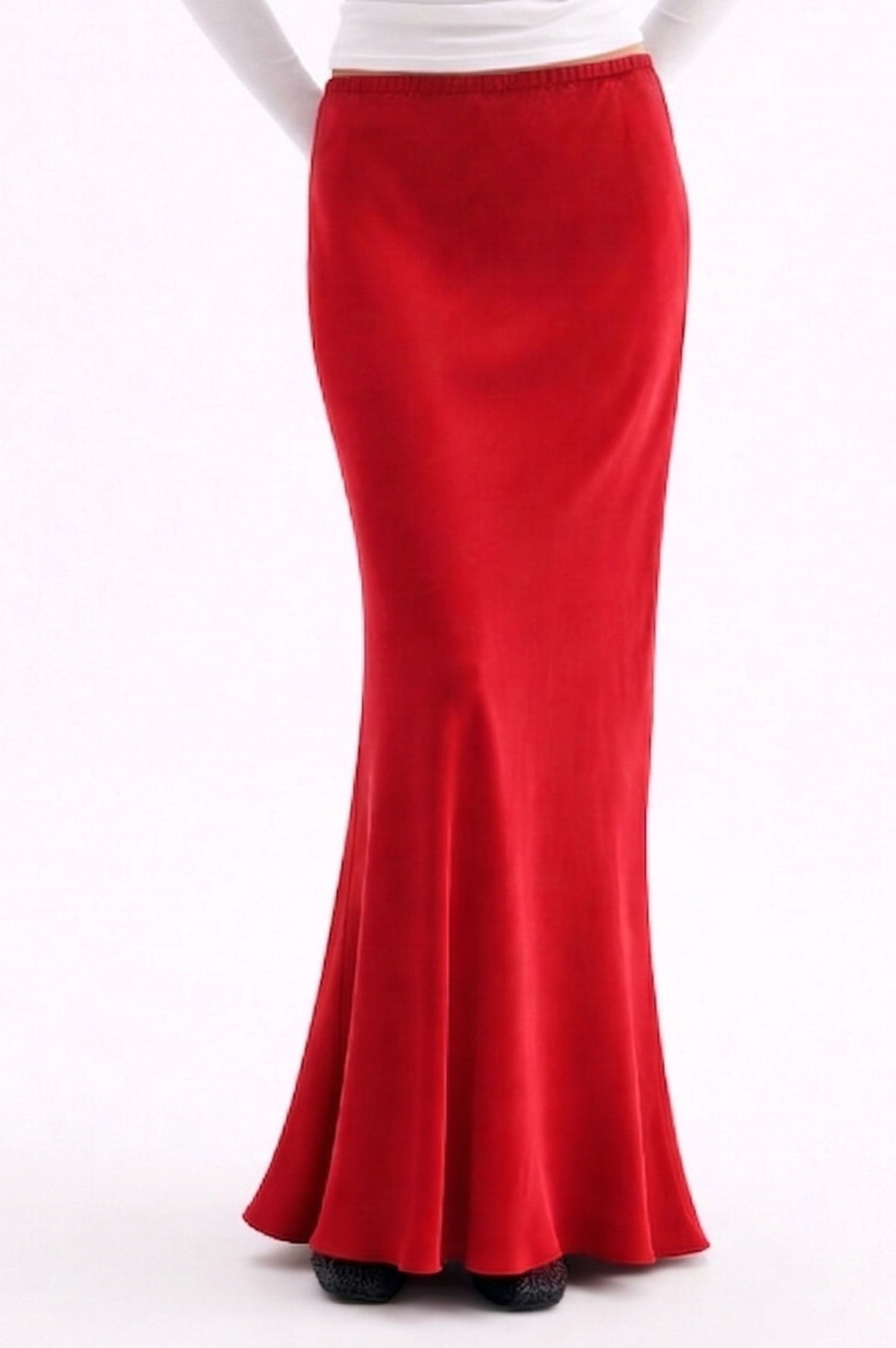 Amaya Cupro Maxi Skirt