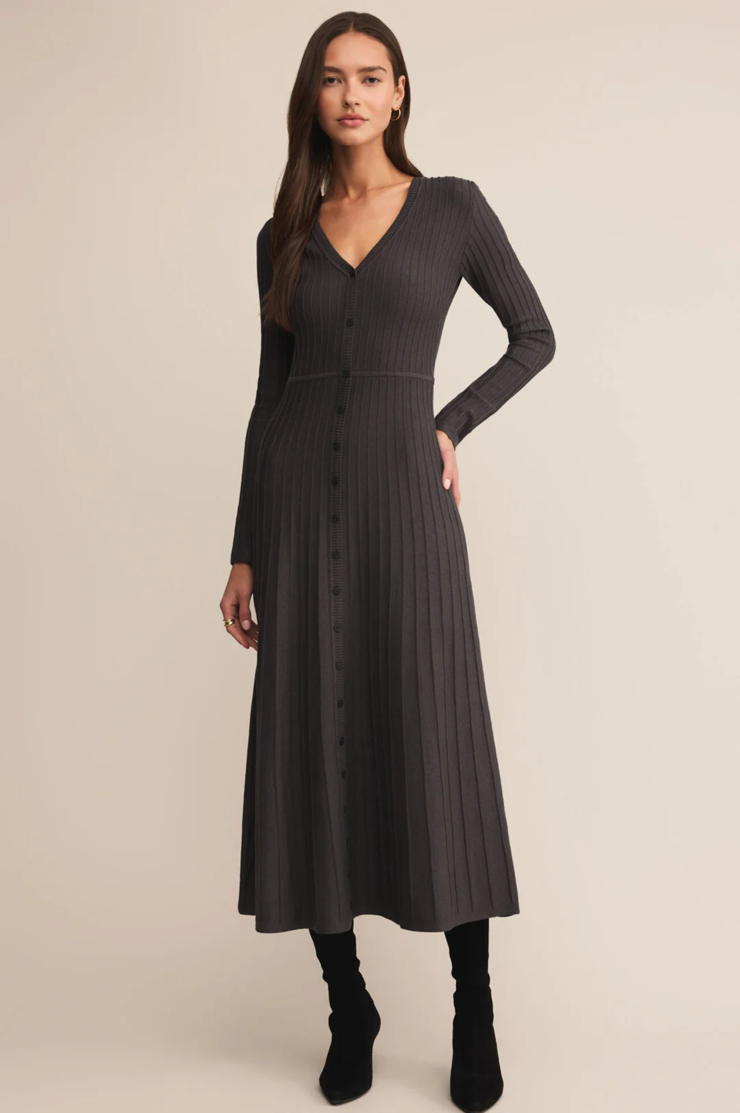 Jasper Midi Sweater Dress