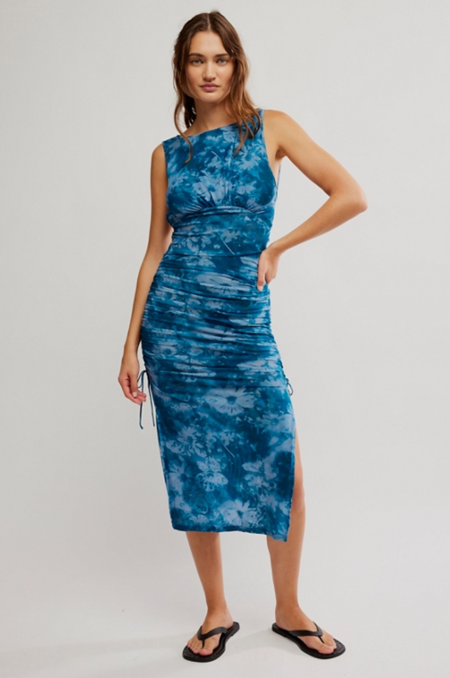 Take Me Away Midi Dress