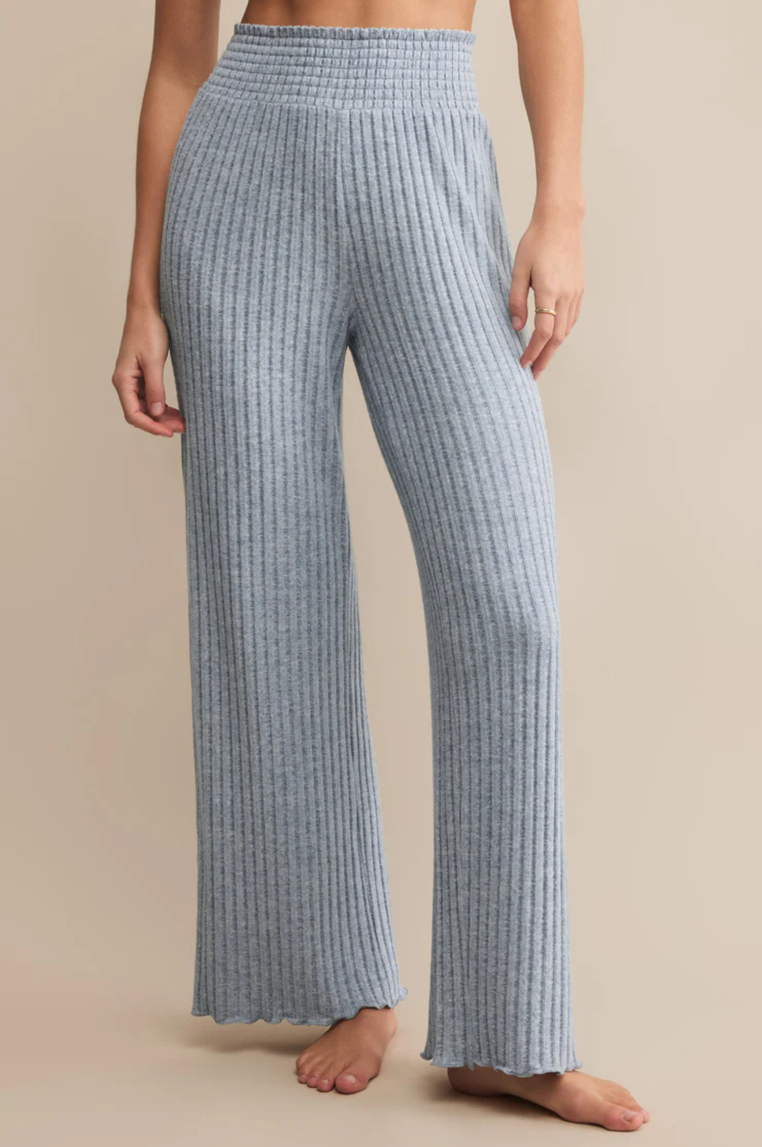 Dawn Smocked Rib Pant