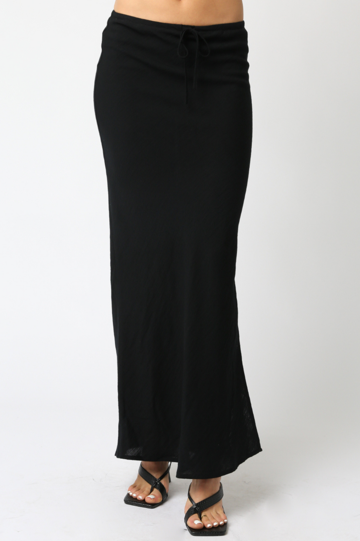 Maya Linen Maxi Skirt