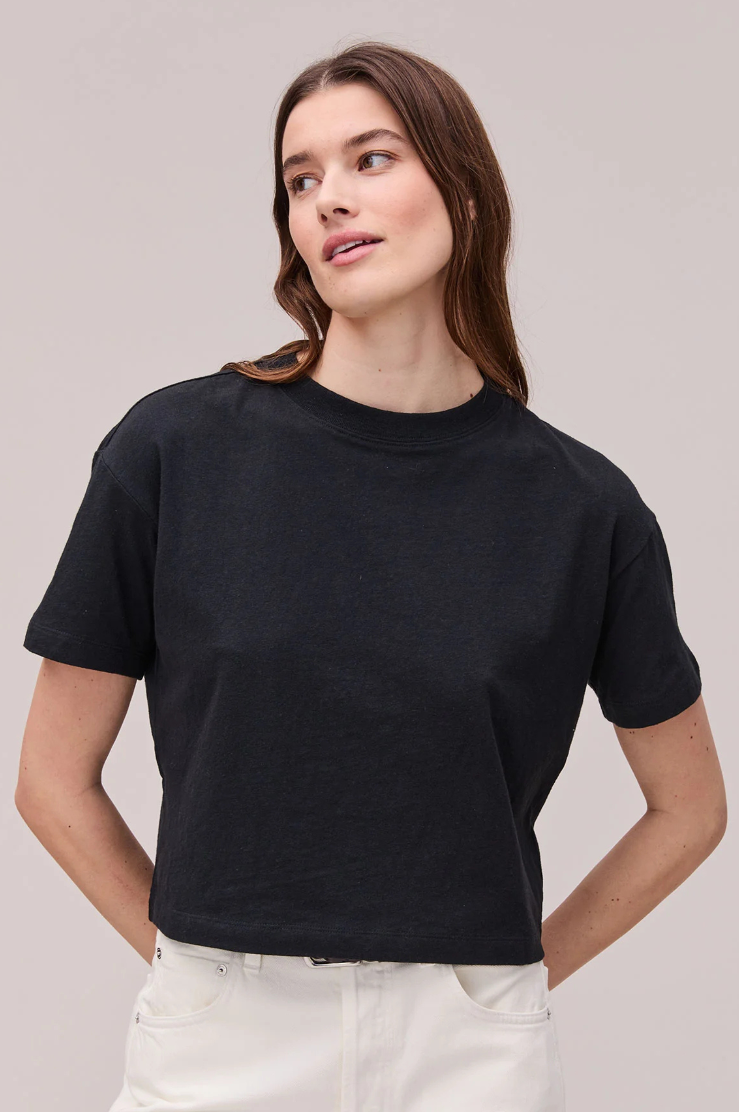 Vintage Jersey Oversized Crop