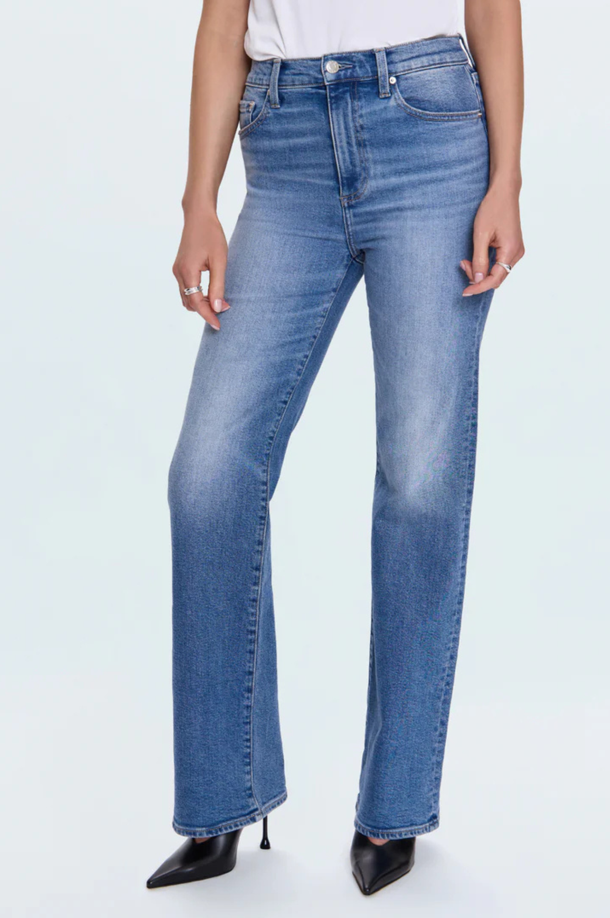 Evie High Rise Slim Boot - Illusion