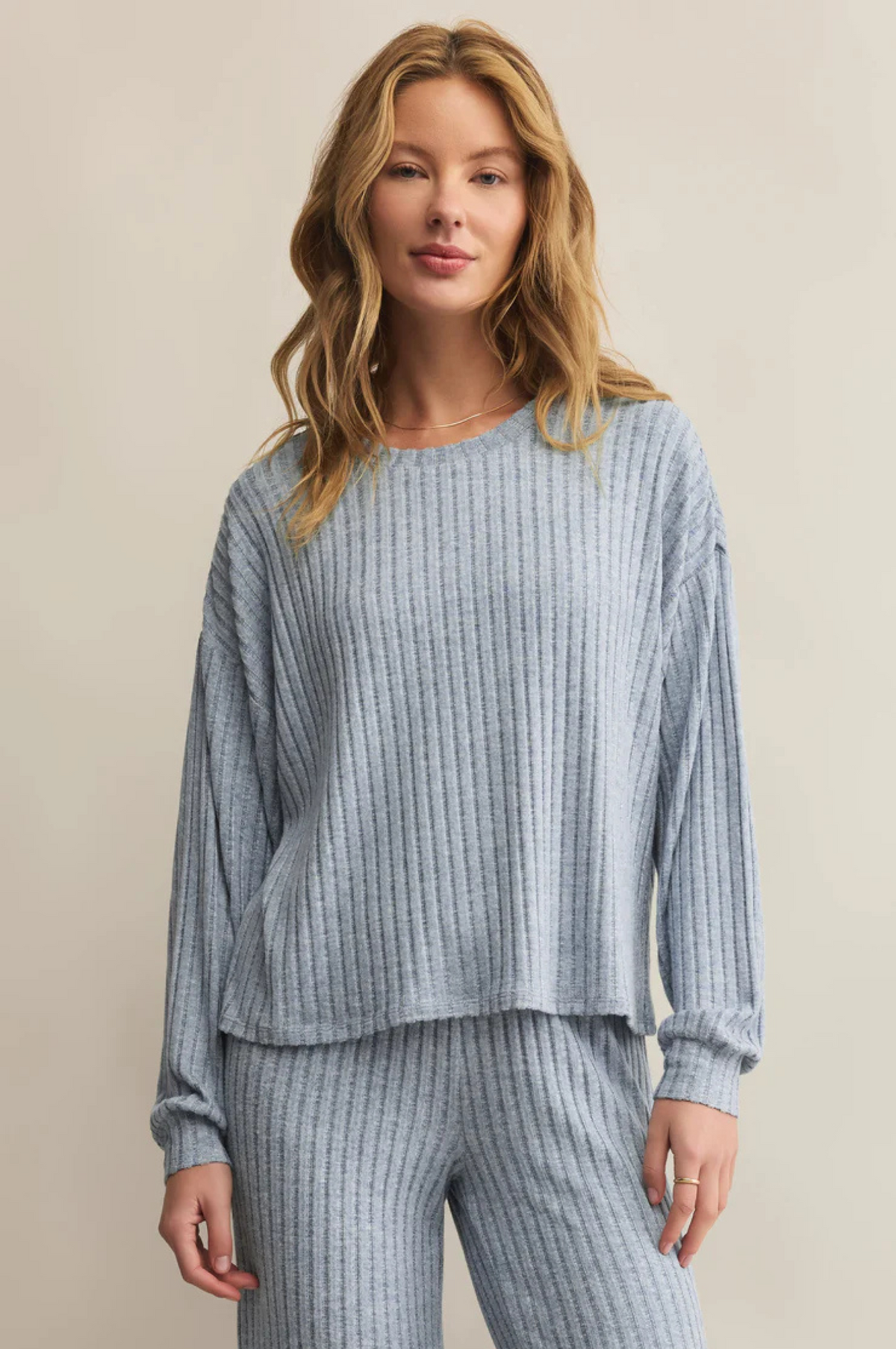 Daydream Rib Long Sleeve Top
