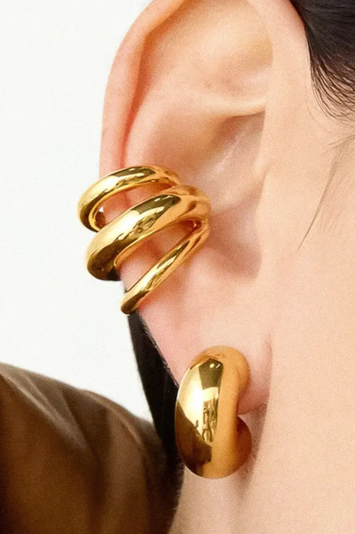 Ames Trilayer Ear Cuff