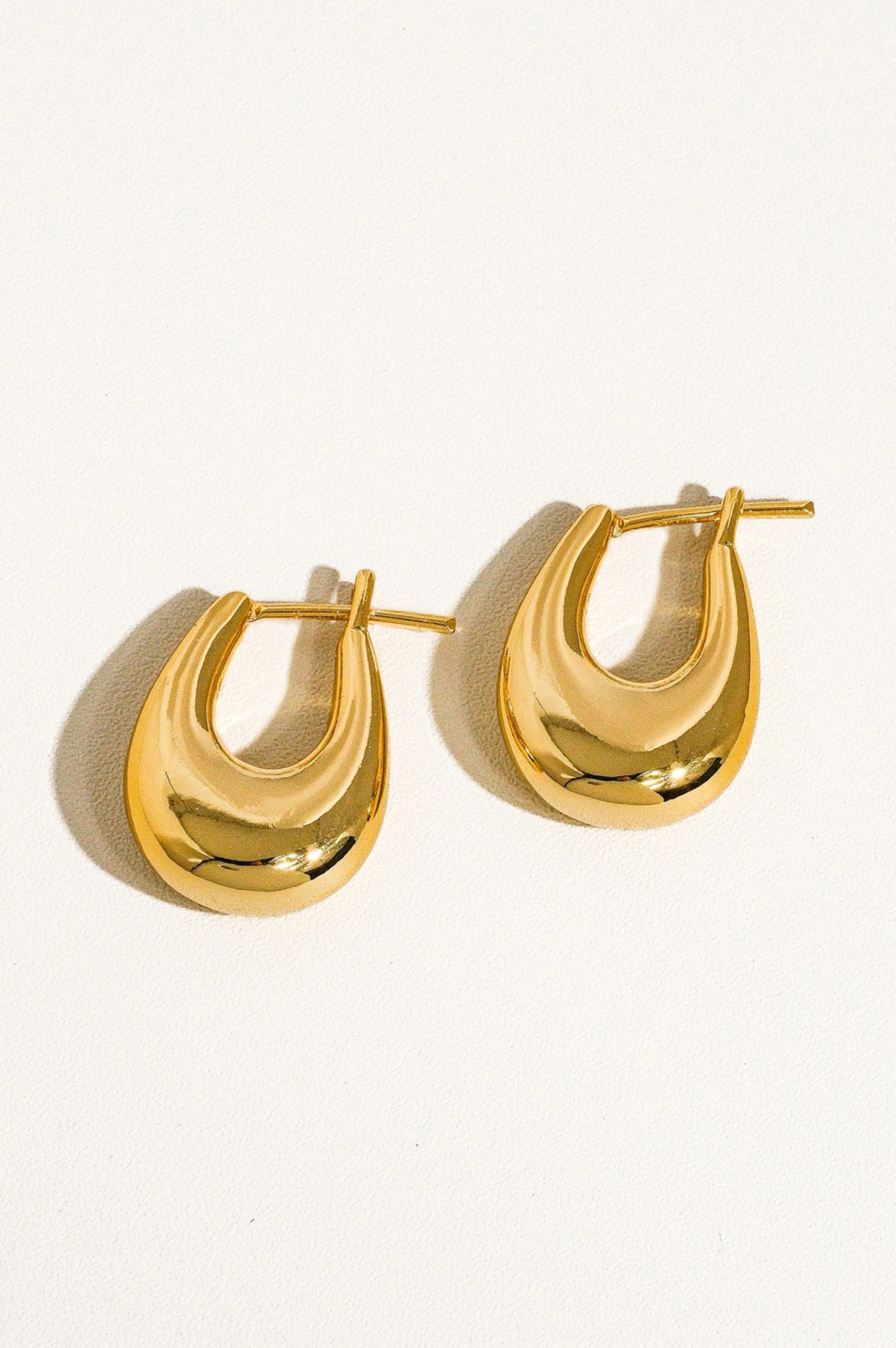 Quinn Droplet Hoop Earring