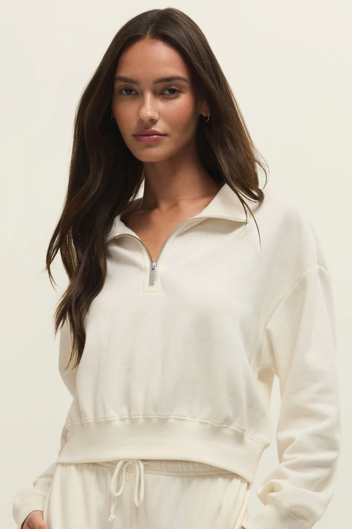 Downtown Half Zip Sweatshirt