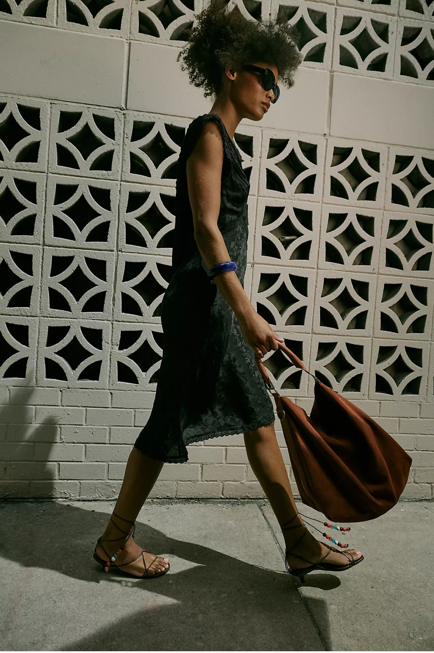 Suzie Suede Slouchy Tote Bag