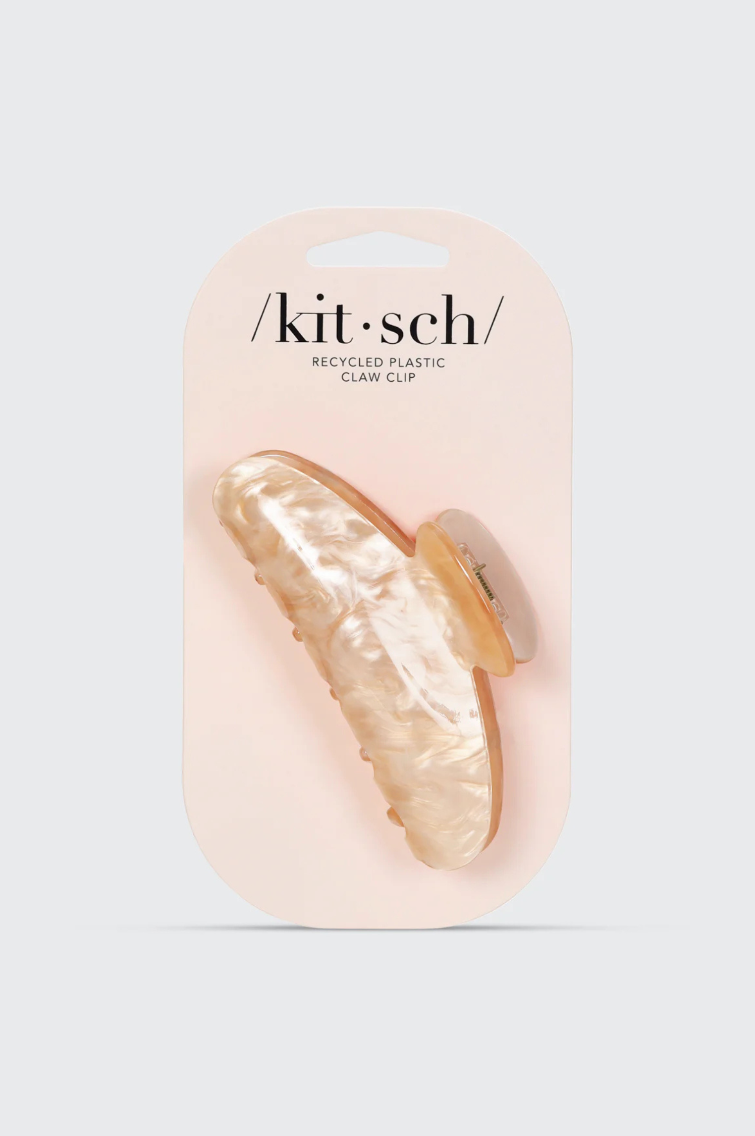 Blonde Marble Claw Clip