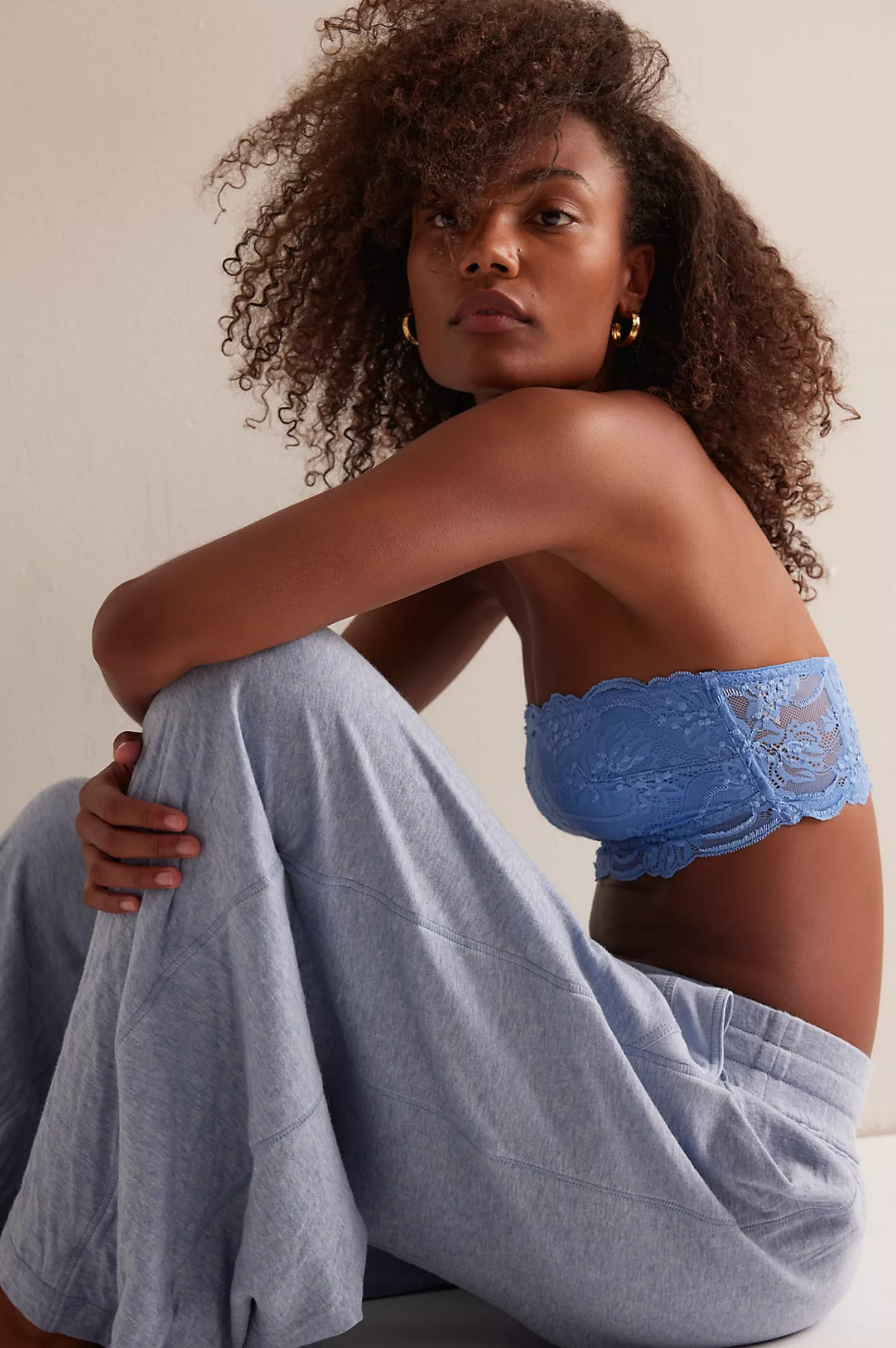 Wait A Minute Wide-Leg Lounge Pants