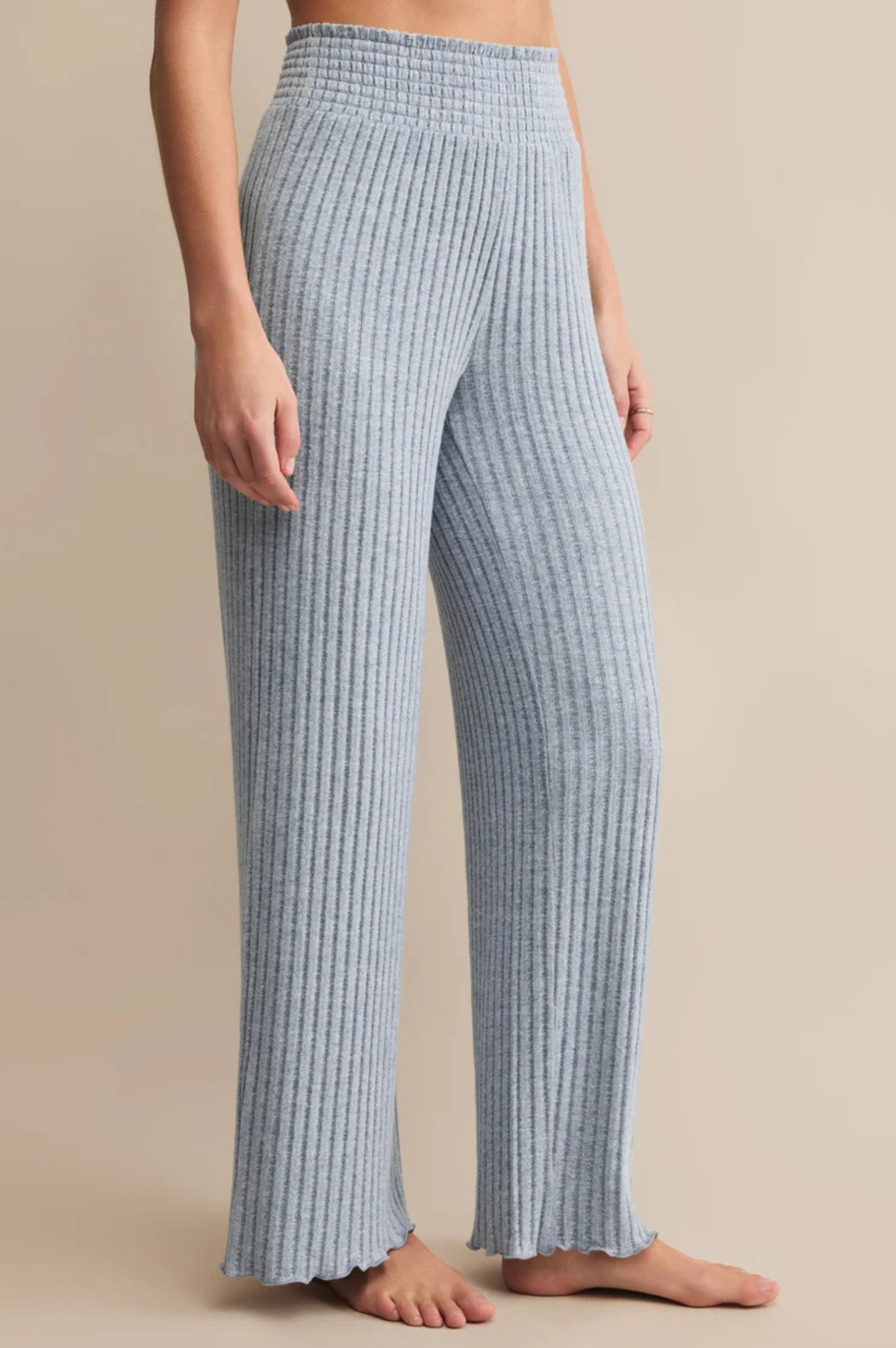 Dawn Smocked Rib Pant