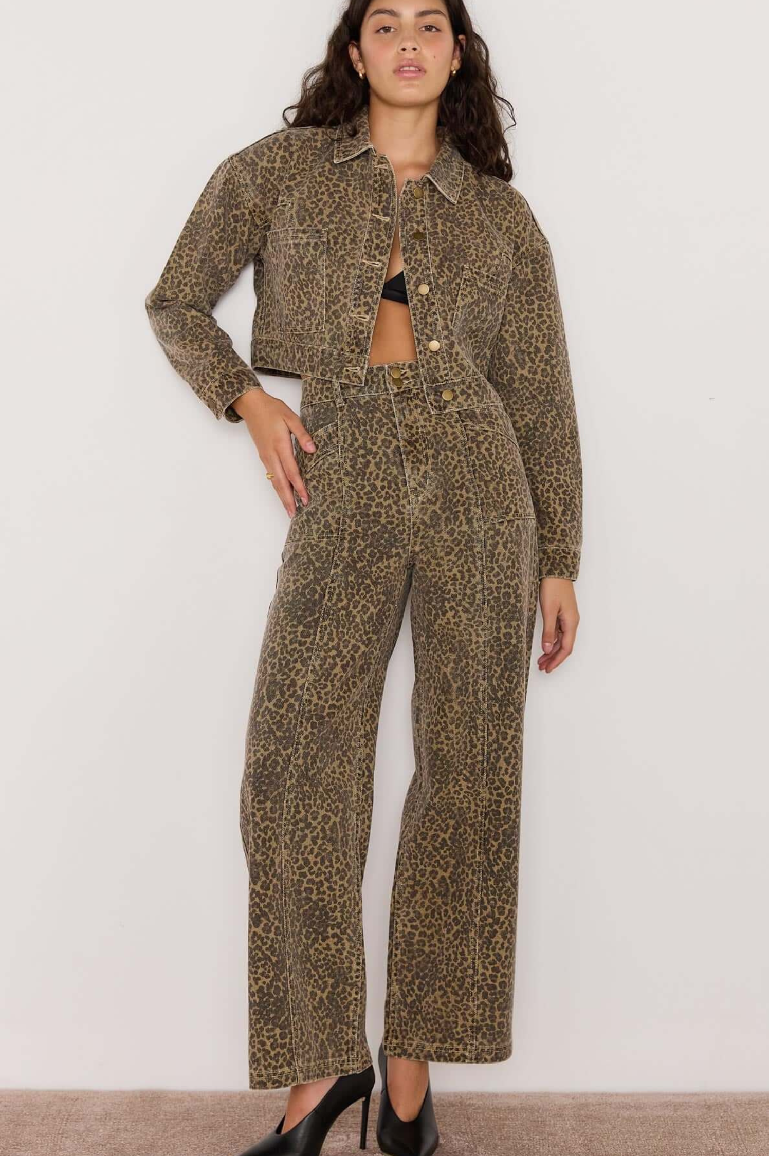 Anouk Animal Print Jeans