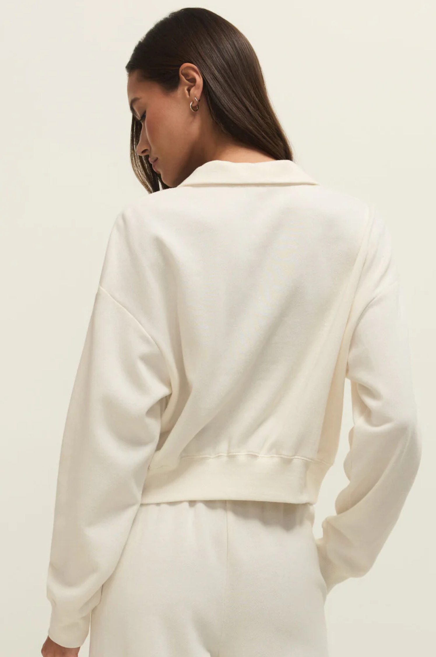 Downtown Half Zip Sweatshirt