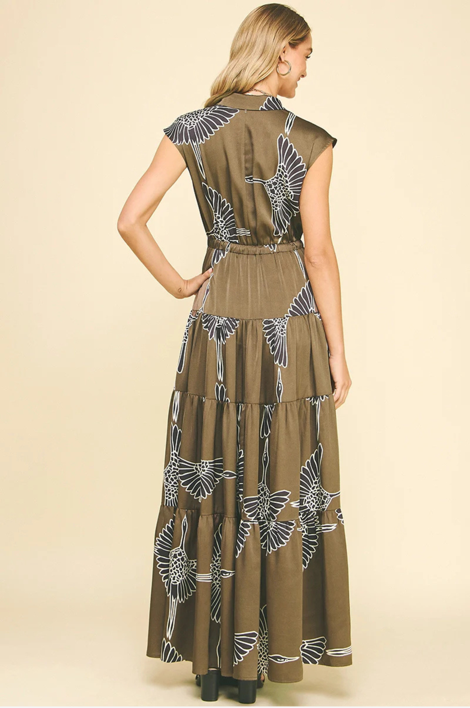 Birdy Printed Maxi Dress