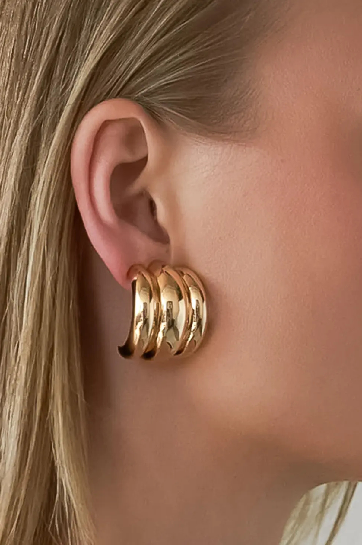 Colton Layered Spiral Earring