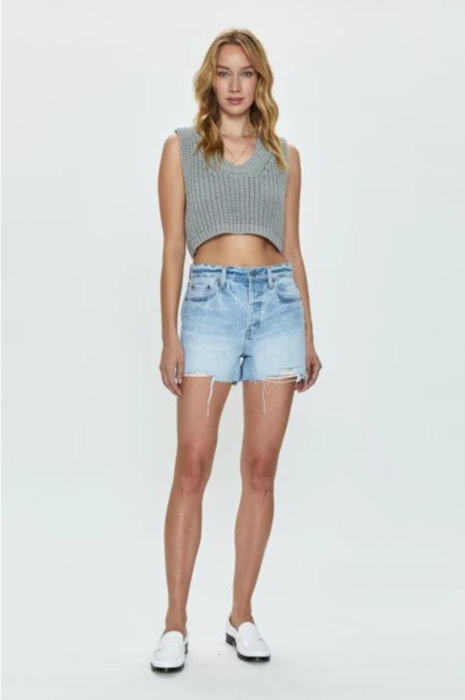 Nova High Rise Relaxed Cut Off - Radiant Vintage