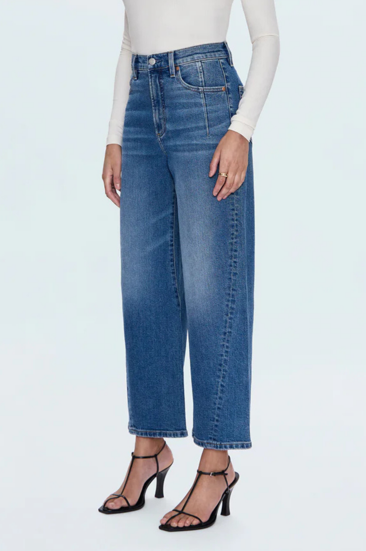 Kyra High Rise Bowed Ankle - Soho