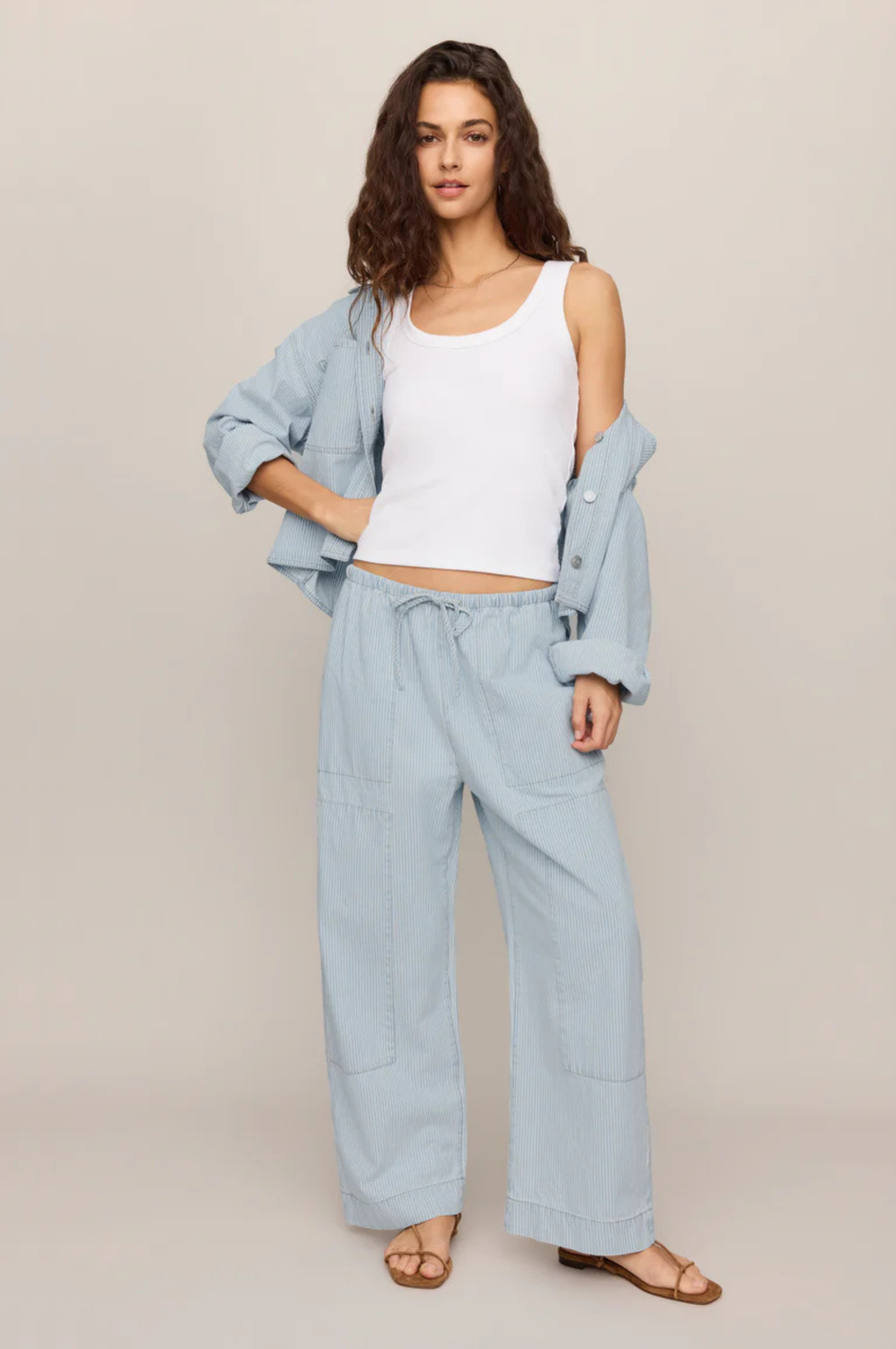 Soft Denim Carpenter Pant