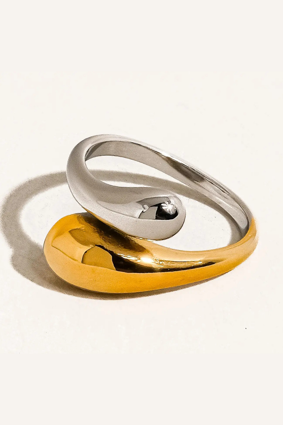 Gabrielle Open Twist Ring