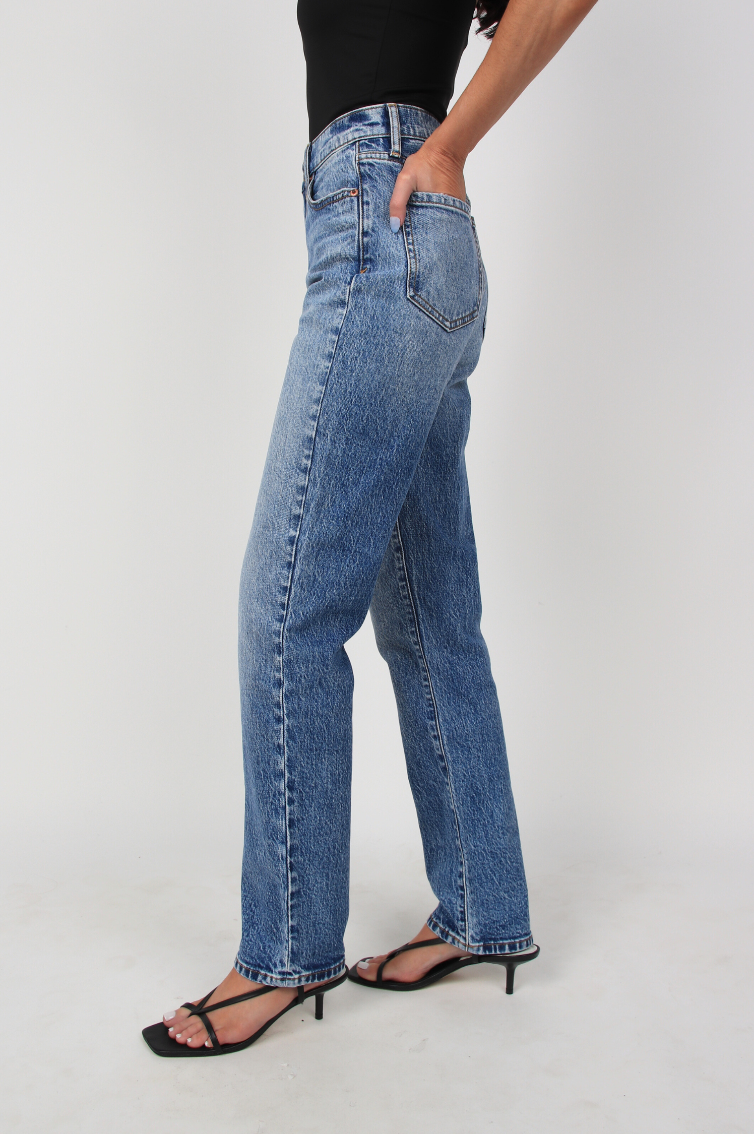 Smarty Pants High Rise Slim Straight