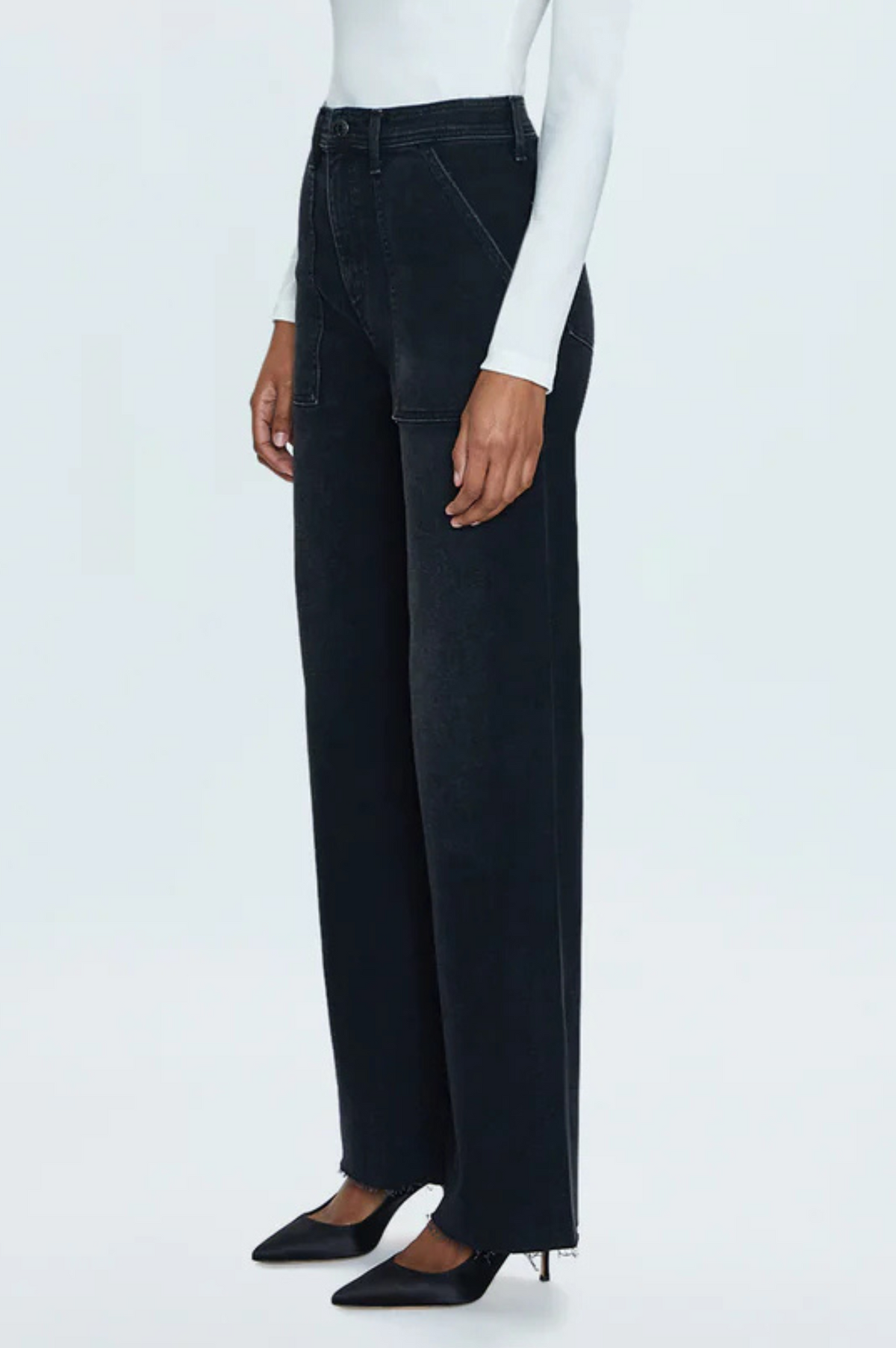 Penny High Rise Wide Leg Jean - Collins