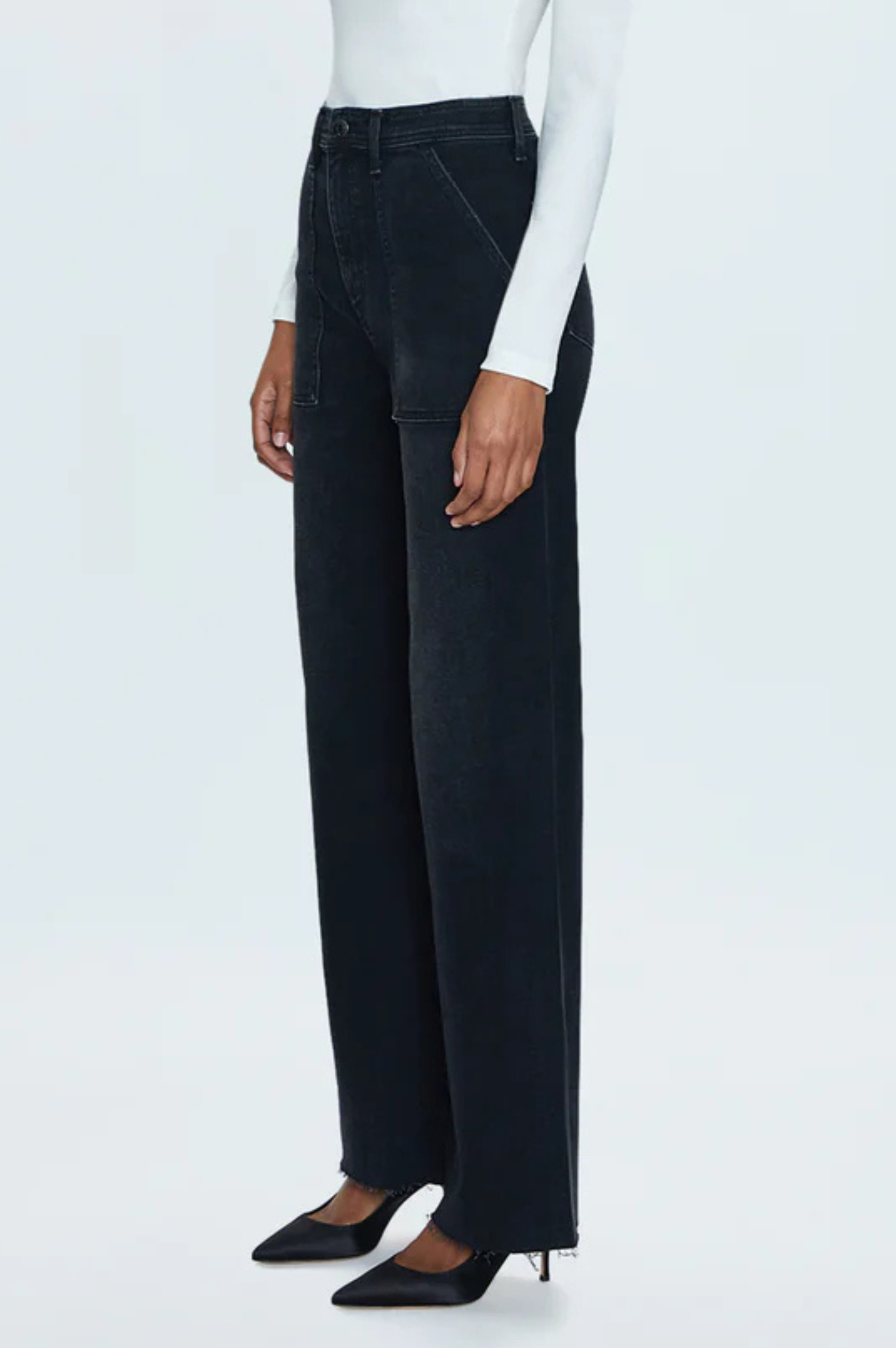 Penny High Rise Wide Leg Jean - Collins