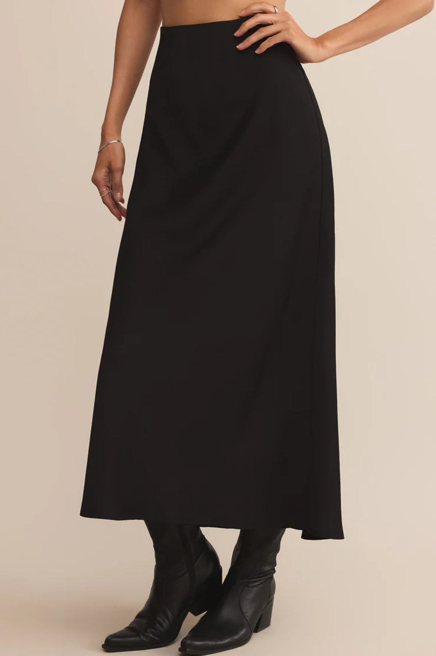 Izabel Luxe Satin Skirt