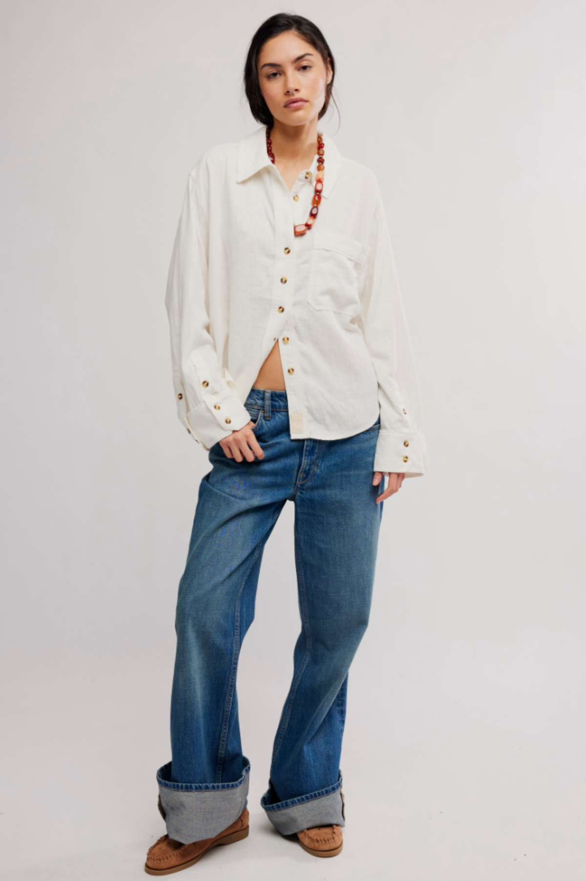 Linen Laurel Top