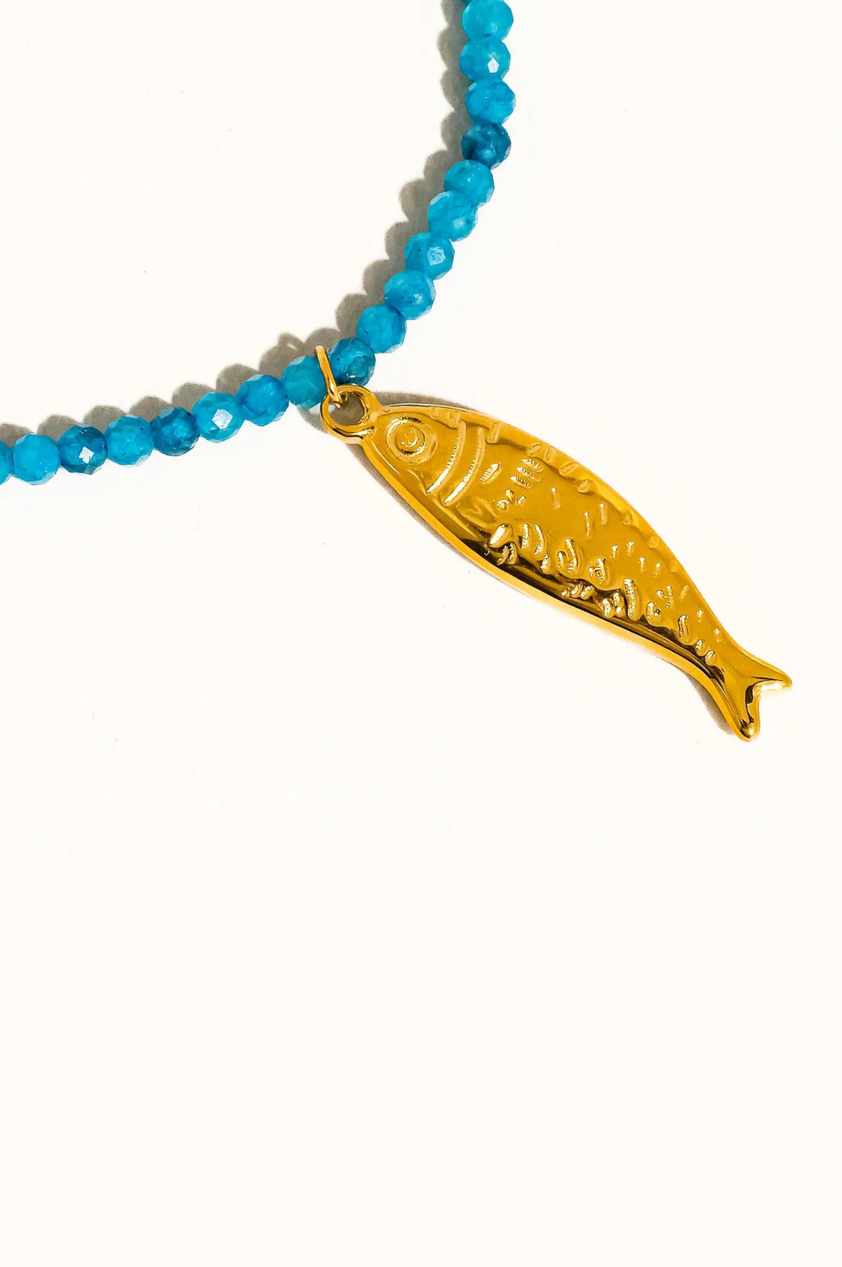 Sasha Fish Beaded Necklace