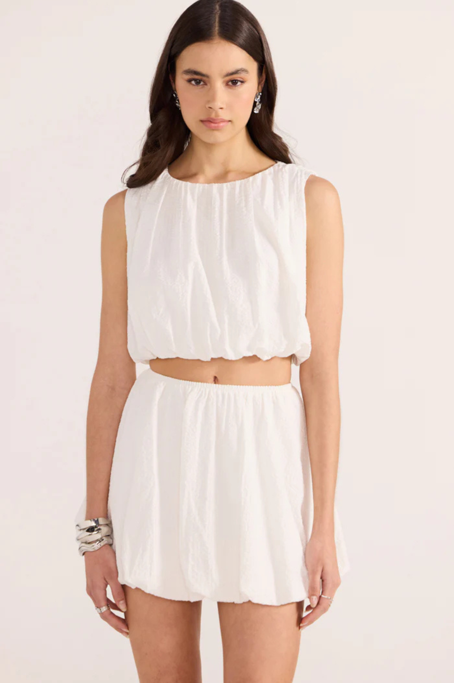 Alexa Bubble Mini Skirt