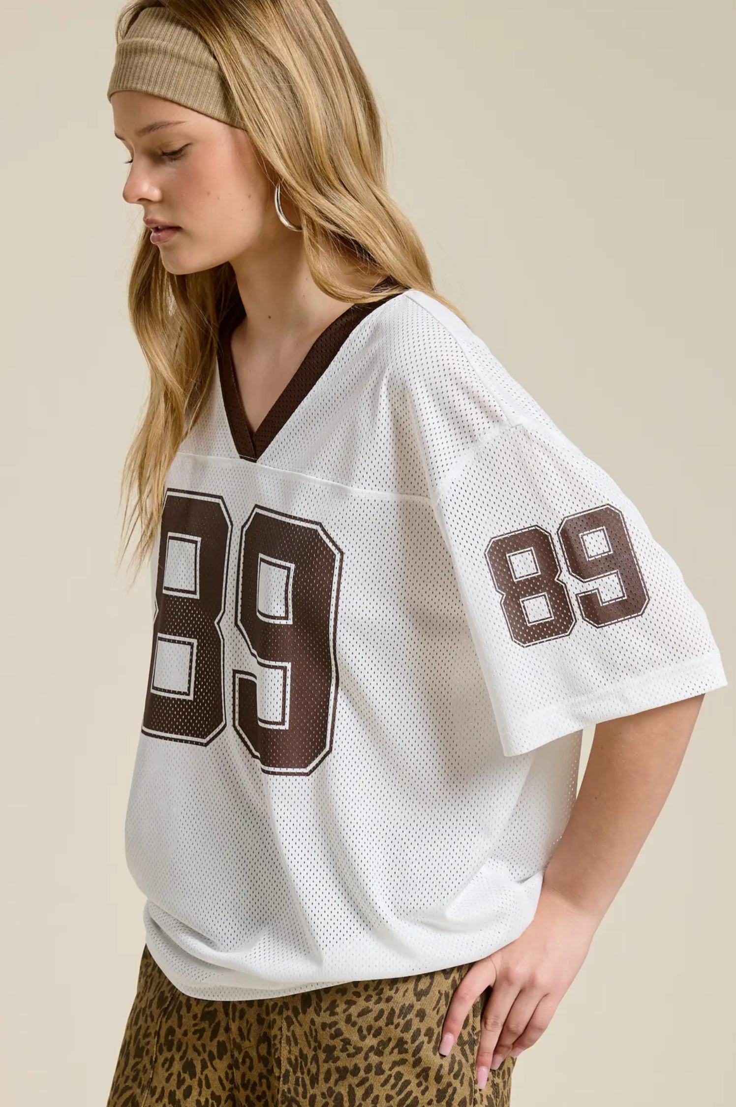 Melanie Jersey Shirt Top