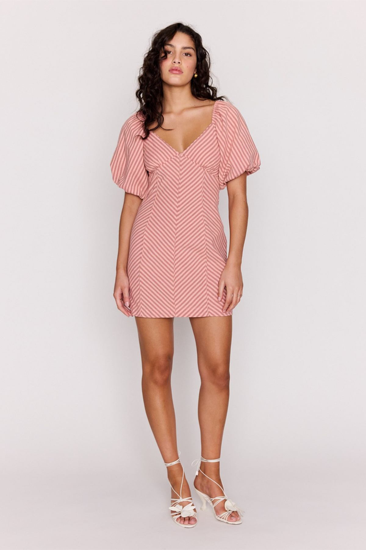 Paloma Puff Sleeve Mini Dress