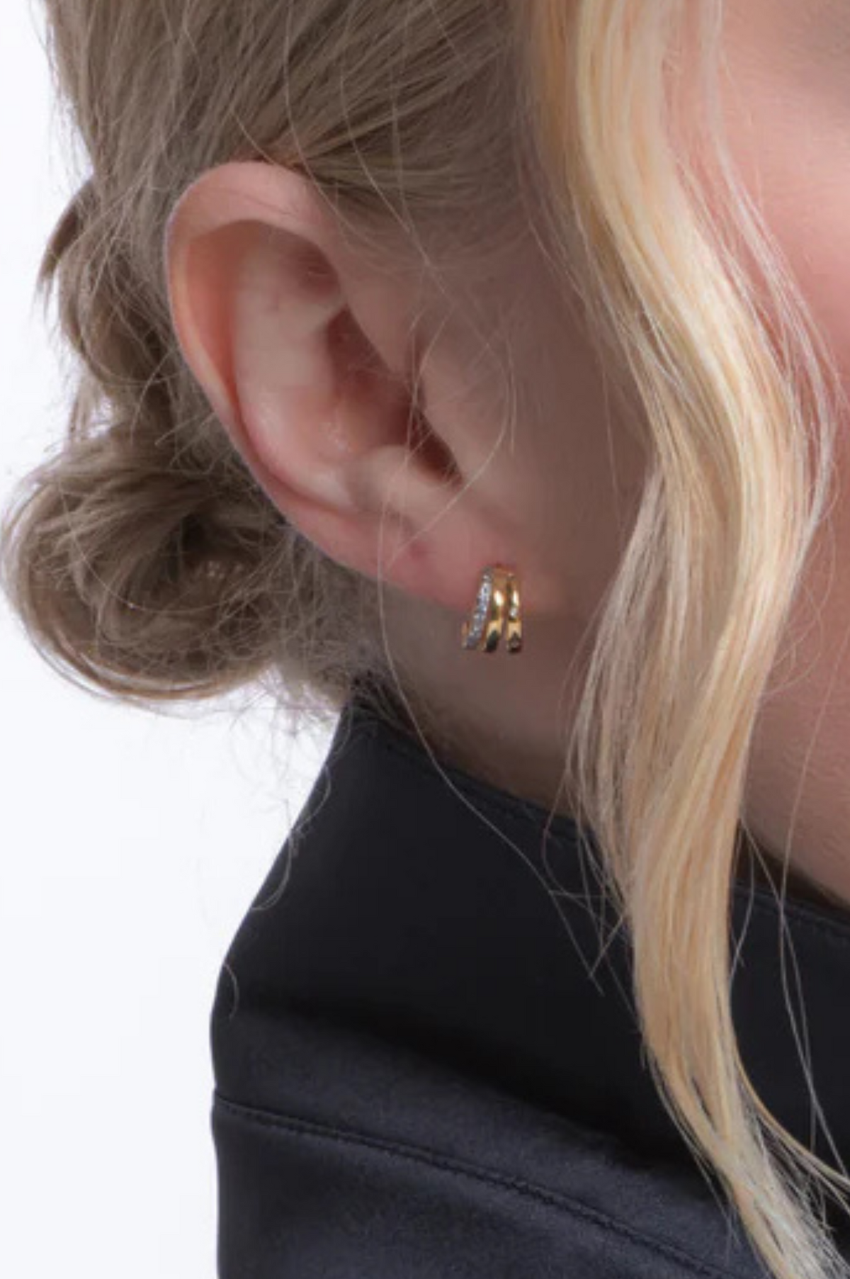 Teddy Triple Earring